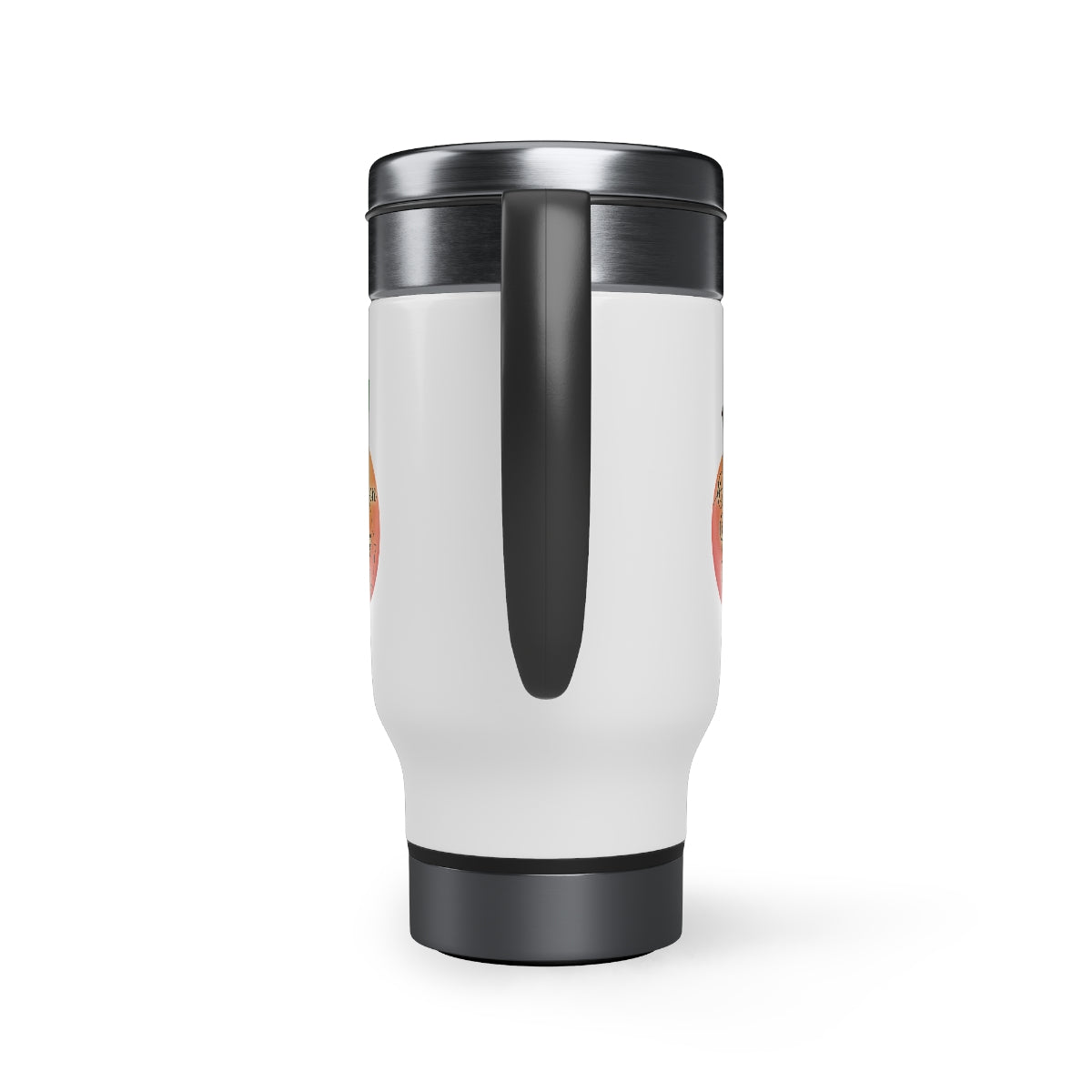 Atkinson County Georgia Stainless Steel Travel Mug with Handle, 14oz