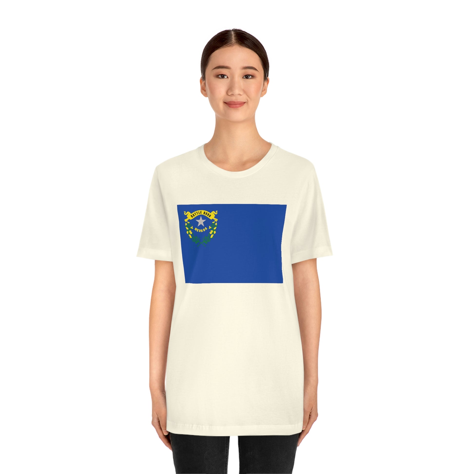 Nevada Flag Unisex Jersey Short Sleeve Tee Tshirt T-shirt