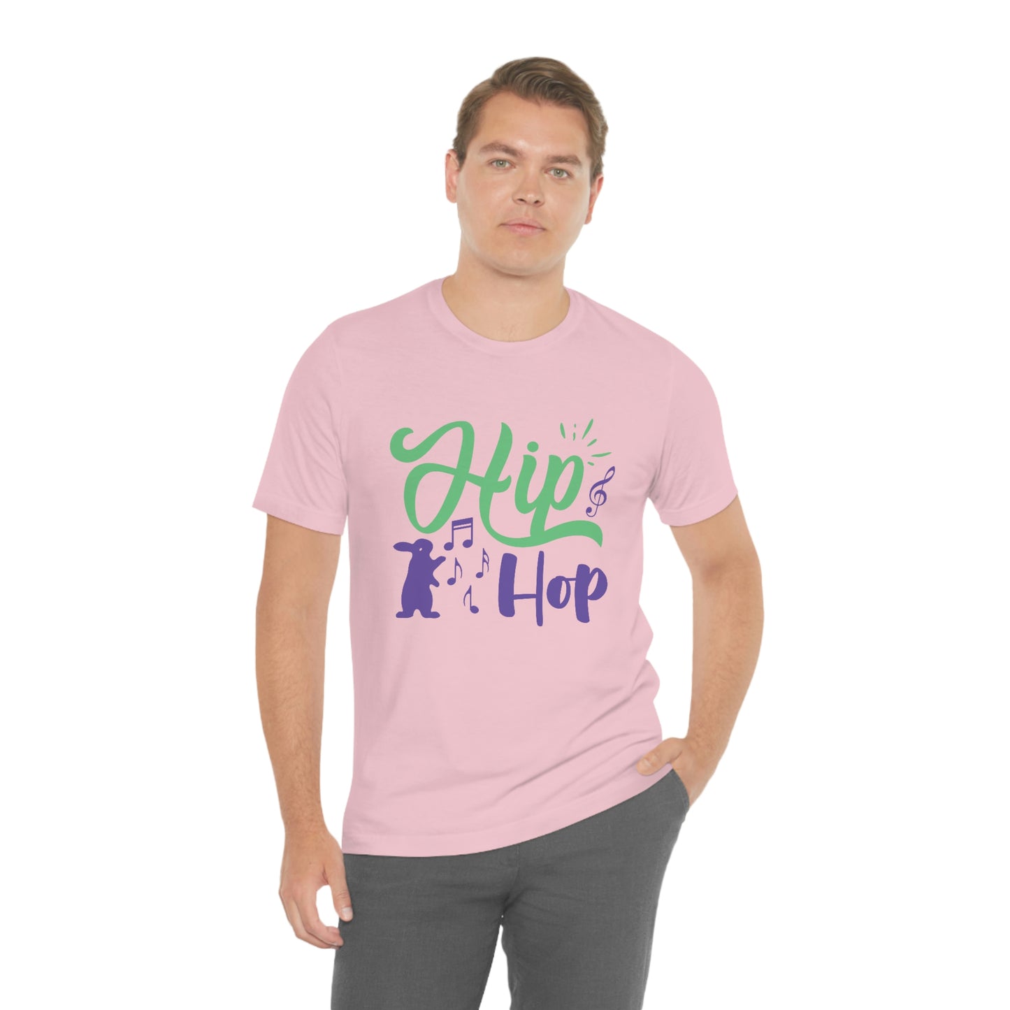 Hip Hop Unisex Jersey Short Sleeve Tee