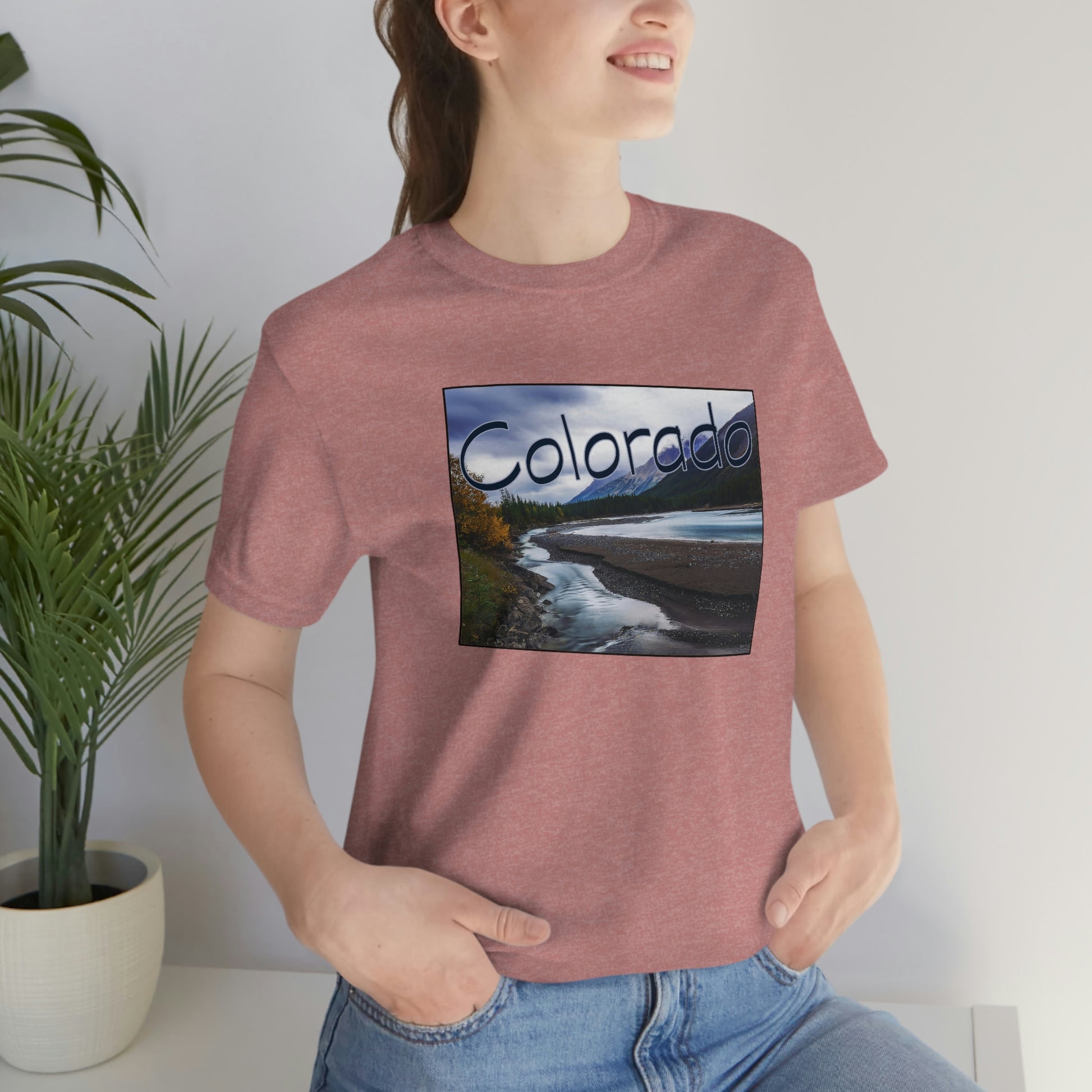 Colorado Water Unisex Jersey Short Sleeve Tee Tshirt T-shirt