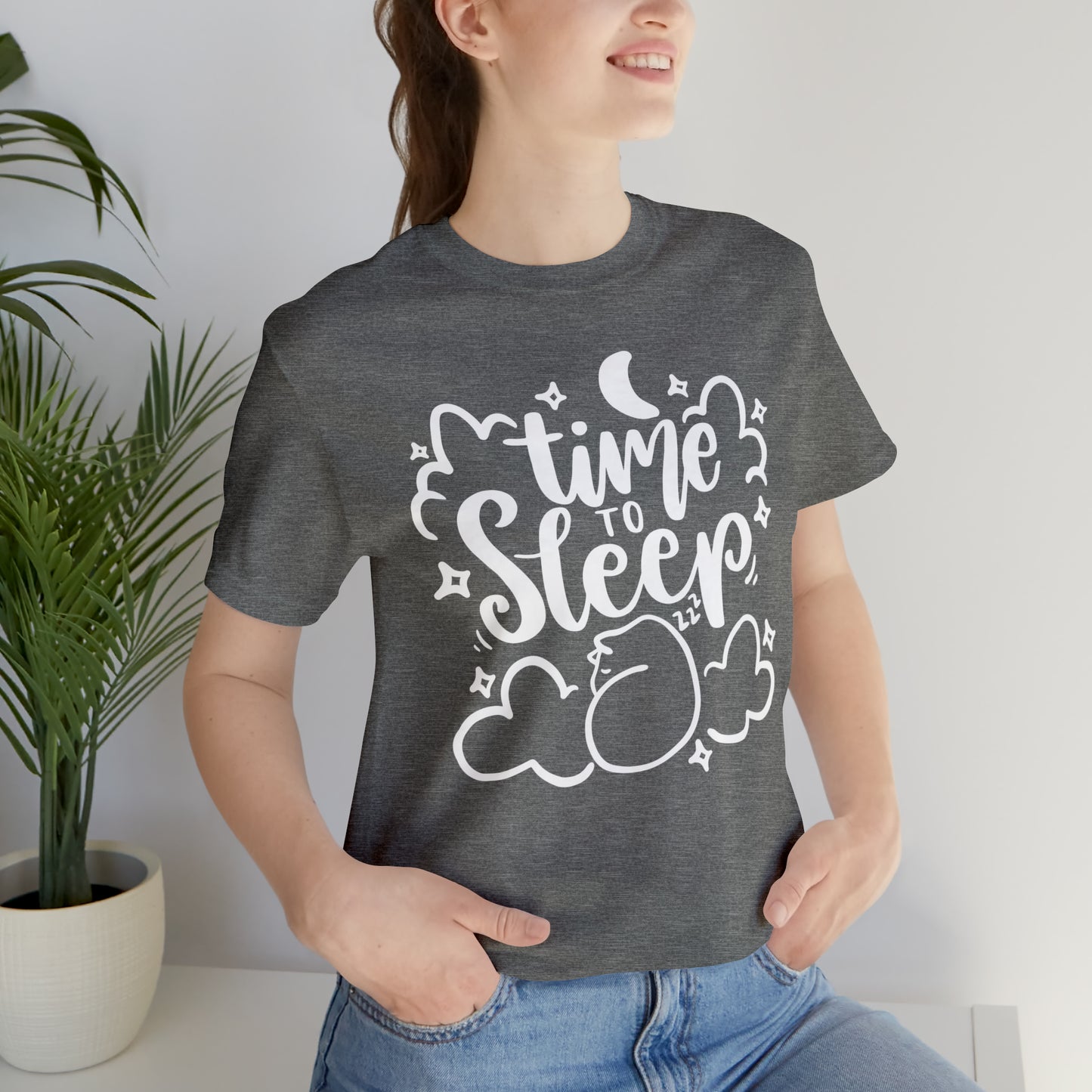 Time to Sleep Cat Short Sleeve T-shirt