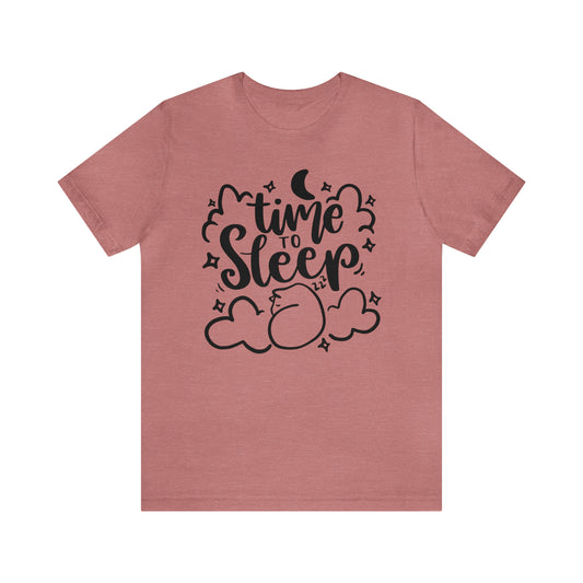 Time to Sleep Cat Short Sleeve T-shirt