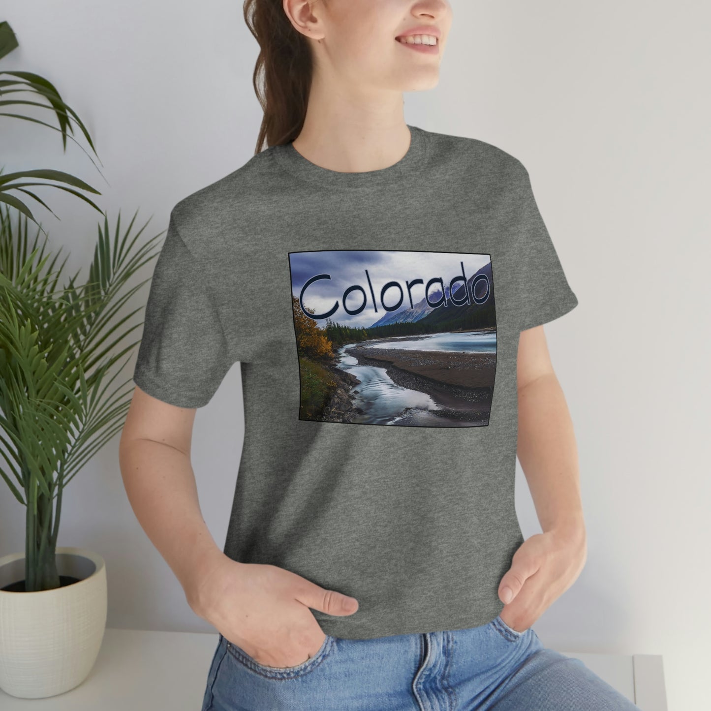 Colorado Water Unisex Jersey Short Sleeve Tee Tshirt T-shirt