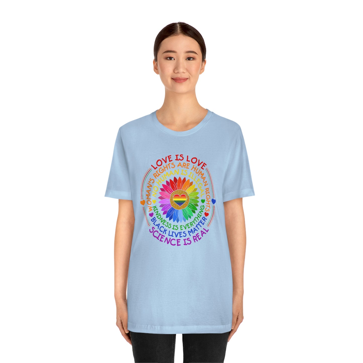 Awareness Print Unisex Jersey Short Sleeve Tee