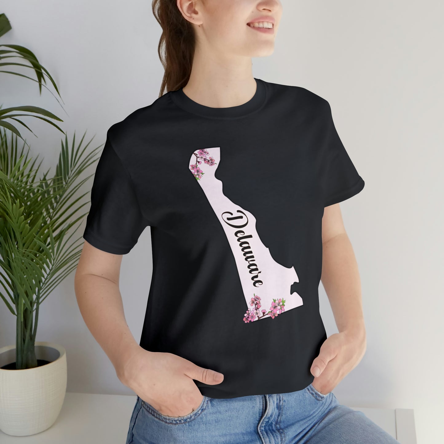 Delaware State Flower Short Sleeve T-shirt