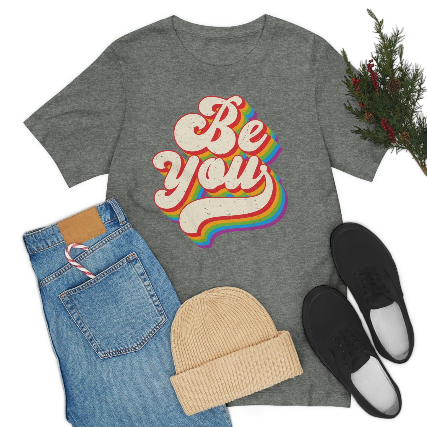 Be You LGBTQIA Unisex Jersey Short Sleeve Tee