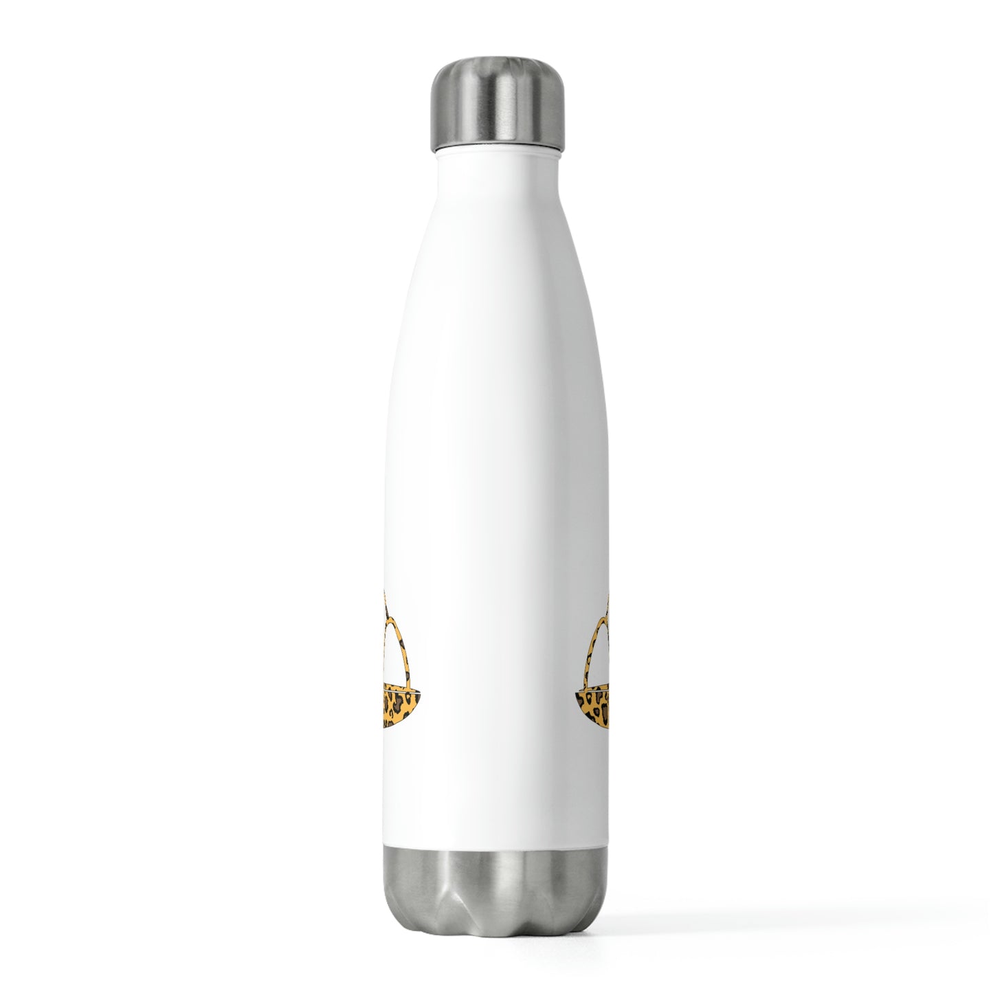 Leopard Print Egg Basket Easter 20oz Insulated Bottle