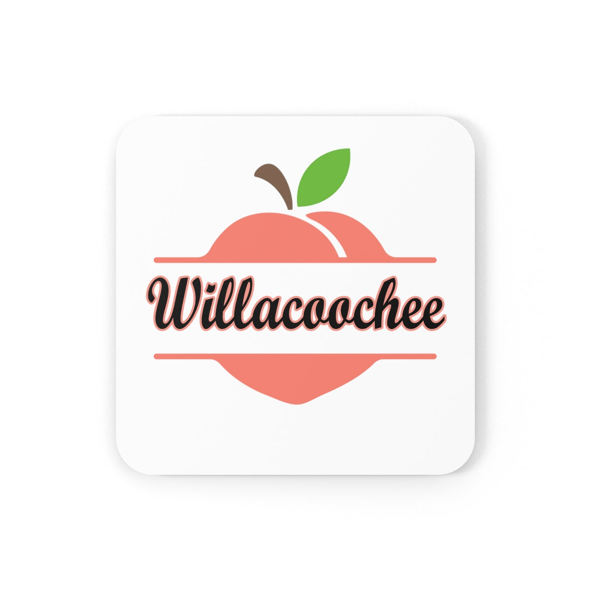 Willacoochee Georgia Corkwood Coaster Set