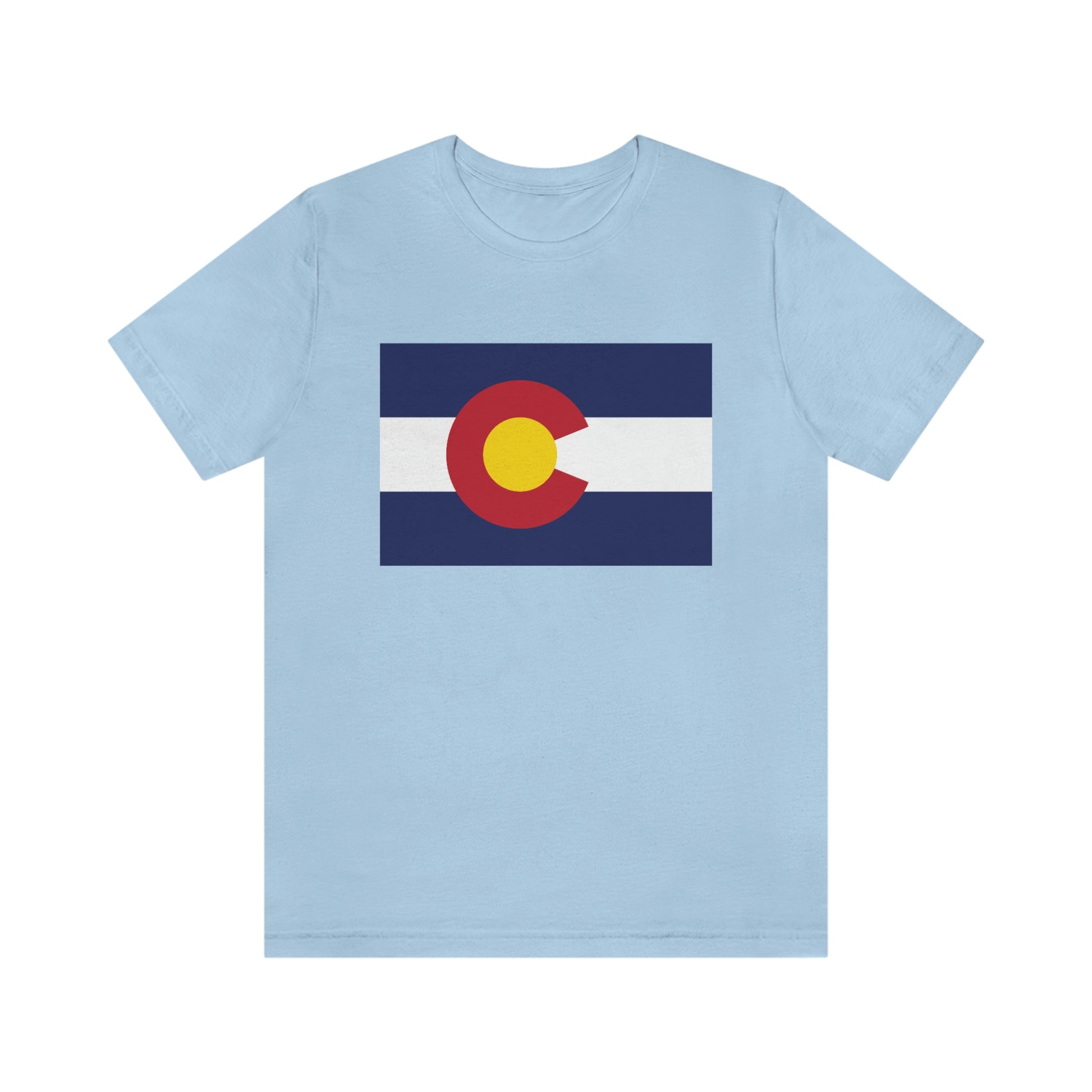 Colorado Flag Unisex Jersey Short Sleeve Tee Tshirt T-shirt