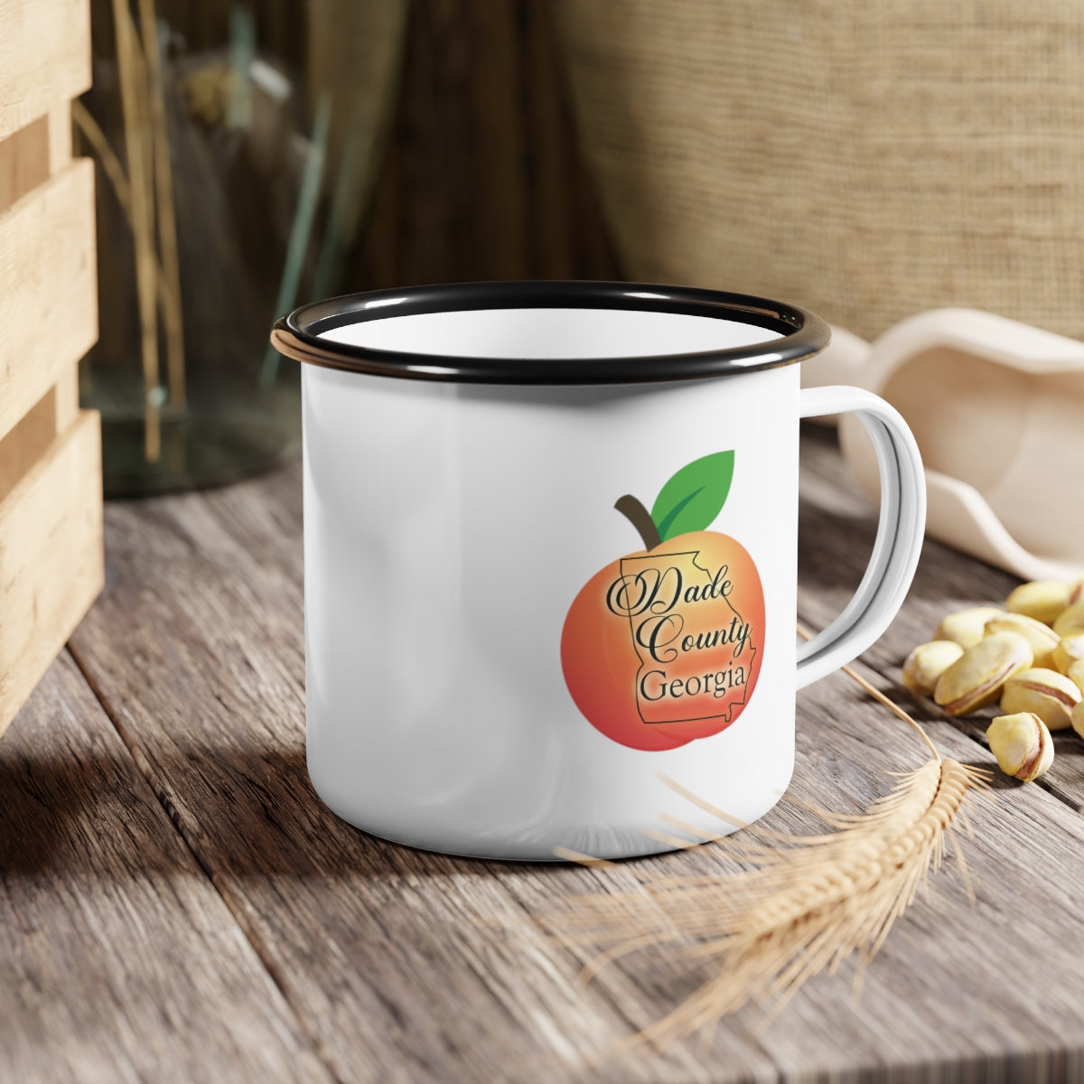 Dade County Georgia Enamel Camp Cup
