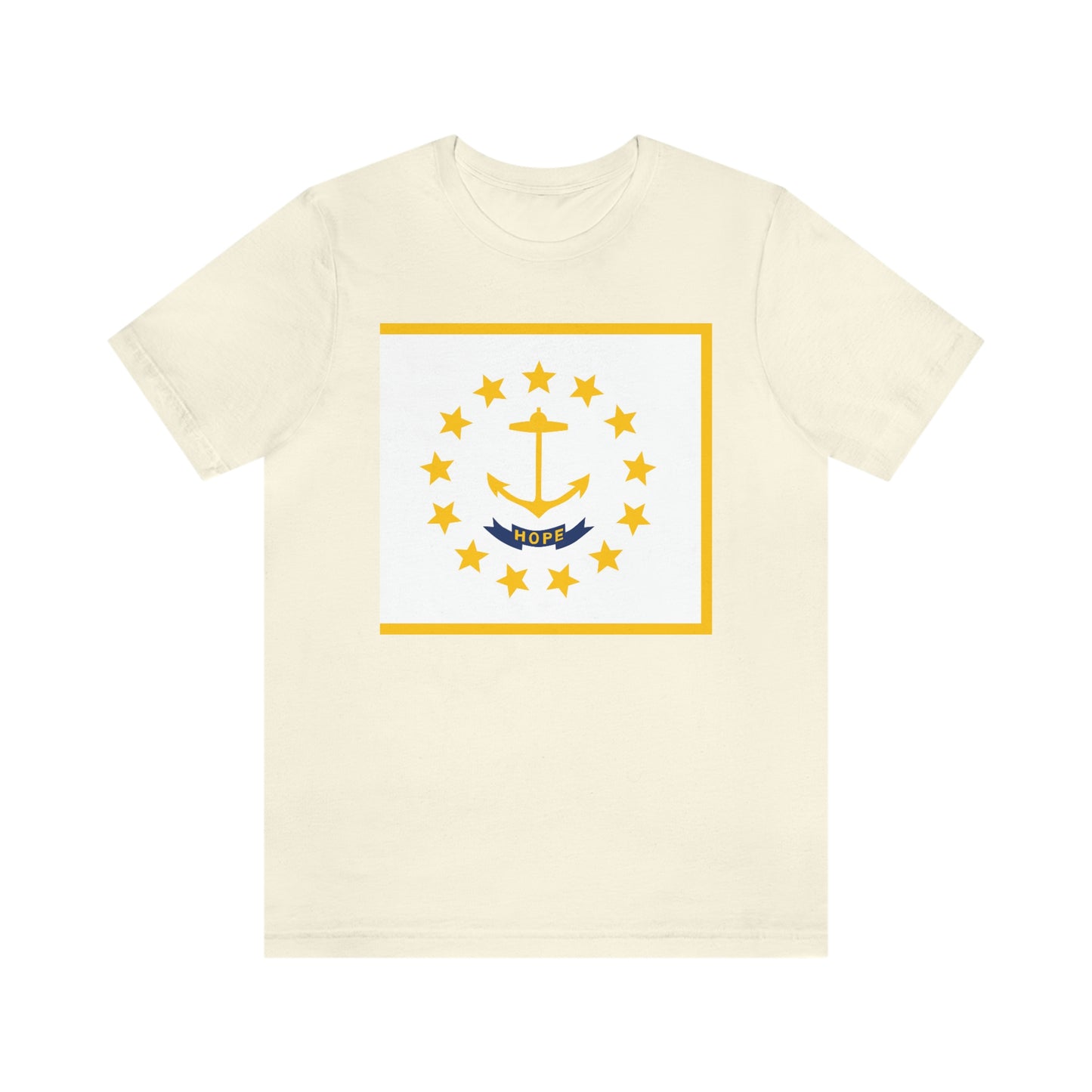 Rhode Island Flag Unisex Jersey Short Sleeve Tee Tshirt T-shirt