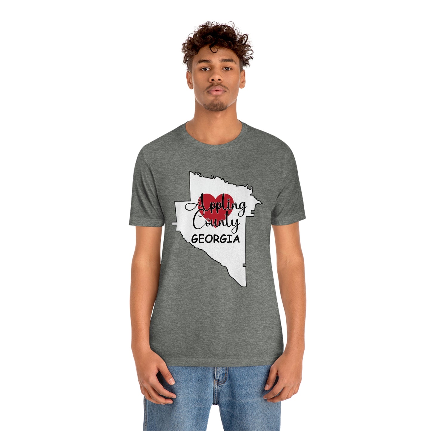 Appling County Georgia Unisex Jersey Short Sleeve Tee
