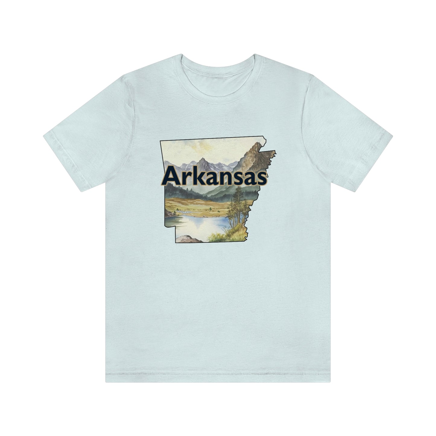 Arkansas Landscape Unisex Jersey Short Sleeve Tee Tshirt T-shirt