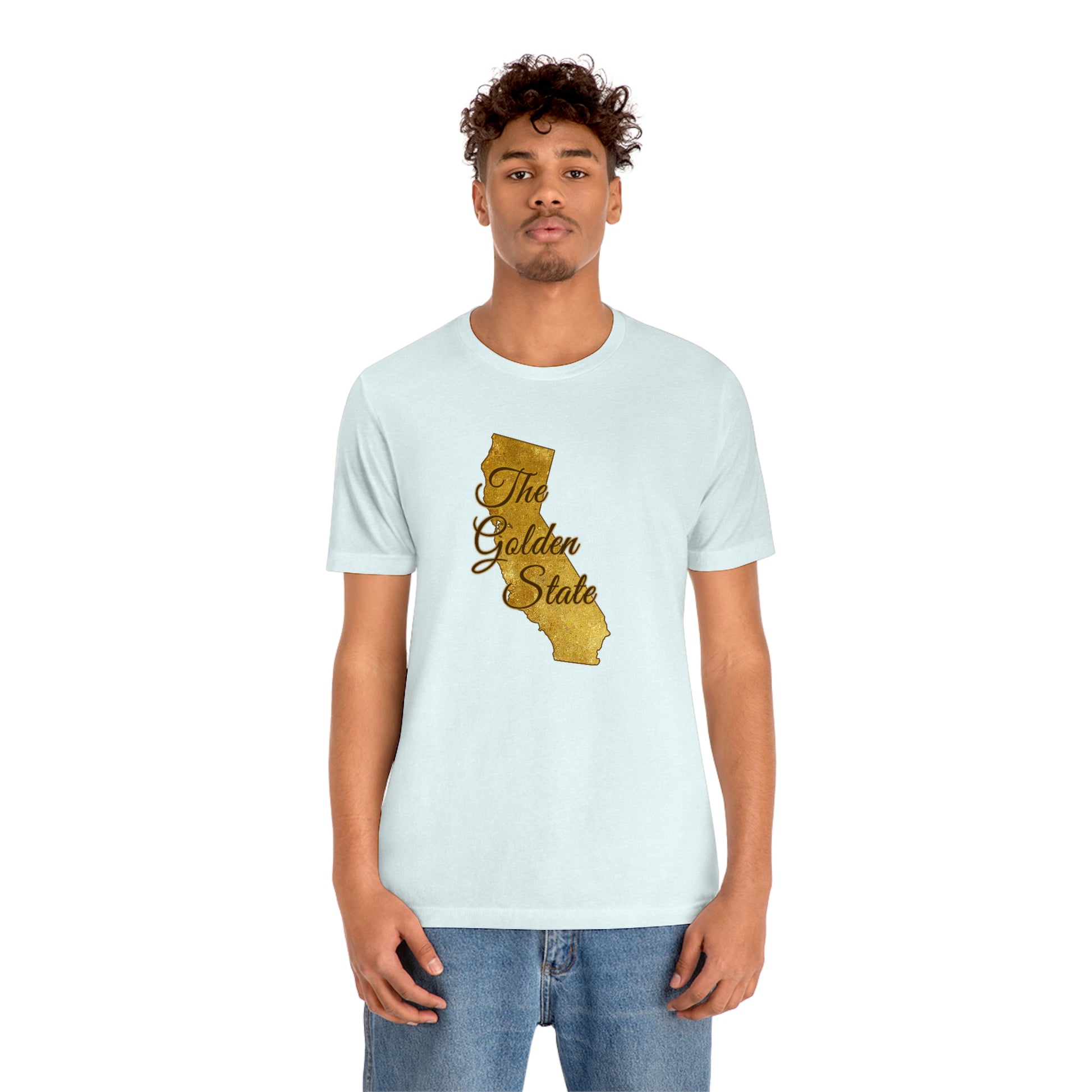 The Golden State California Unisex Jersey Short Sleeve Tee Tshirt T-shirt