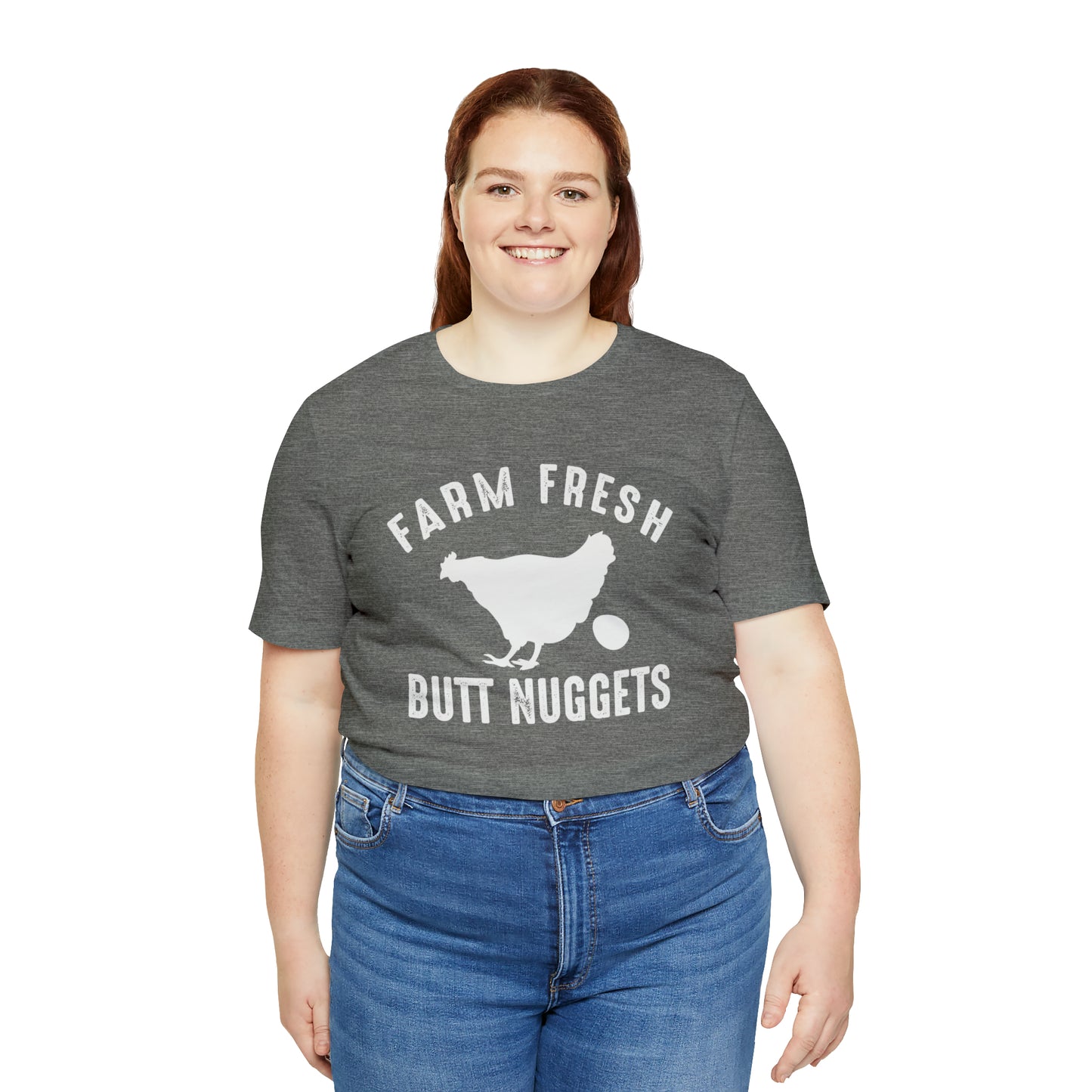 Farm Fresh Butt Nuggets Chicken Short Sleeve T-shirt