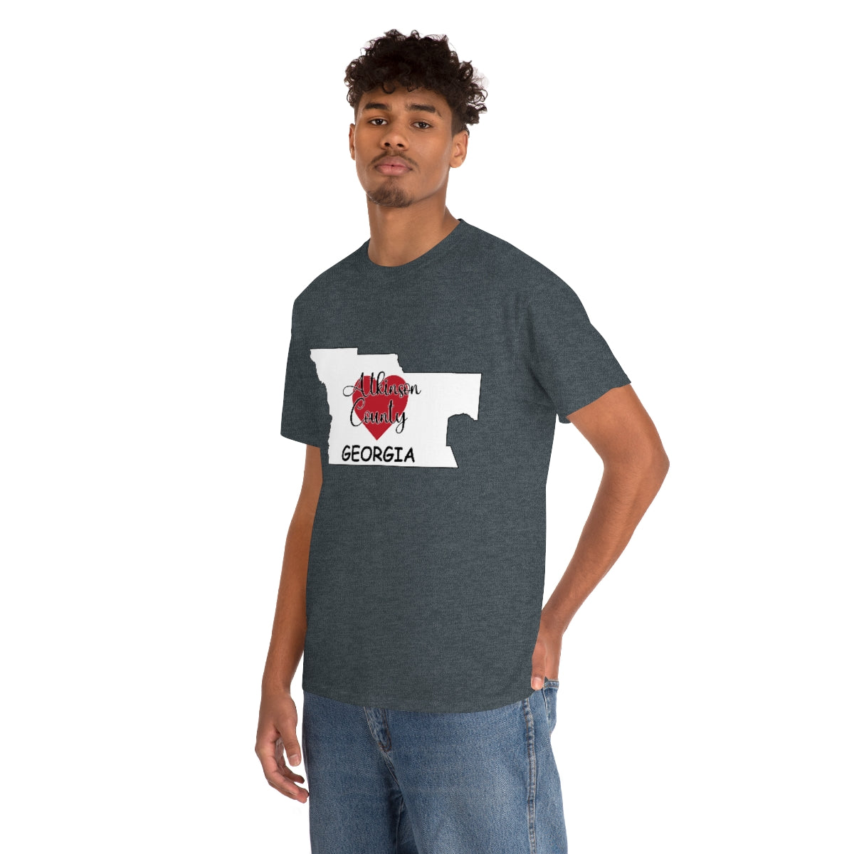 Atkinson County Georgia Unisex Heavy Cotton Tee