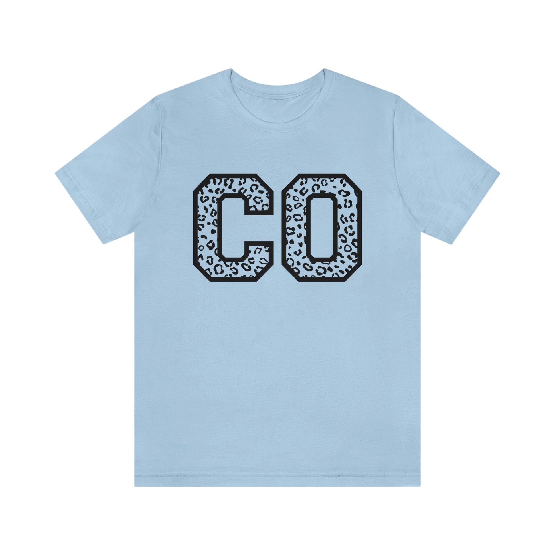 Colorado Leopard Print Unisex Jersey Short Sleeve Tee Tshirt T-shirt