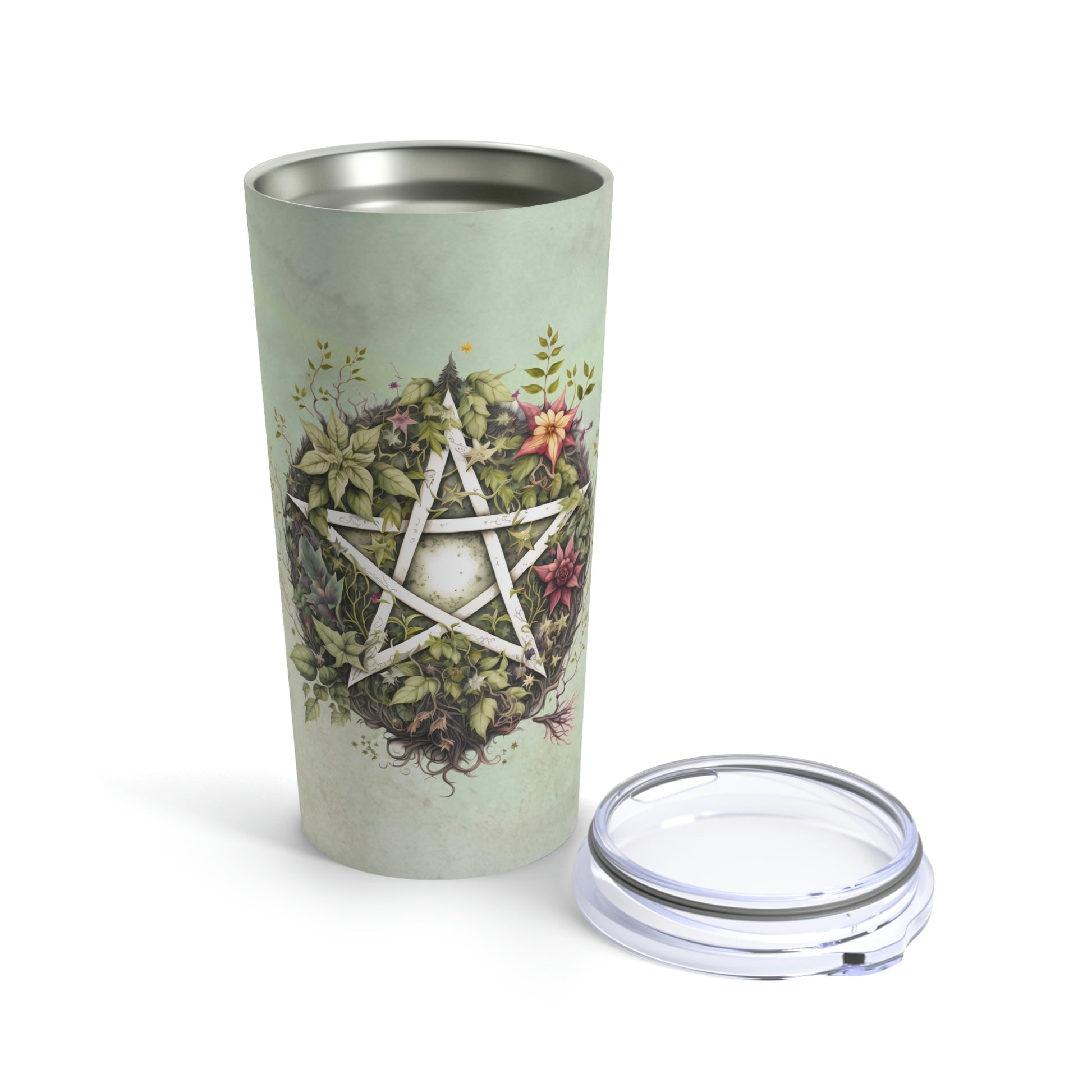 Flower Pentagram Tumbler 20oz