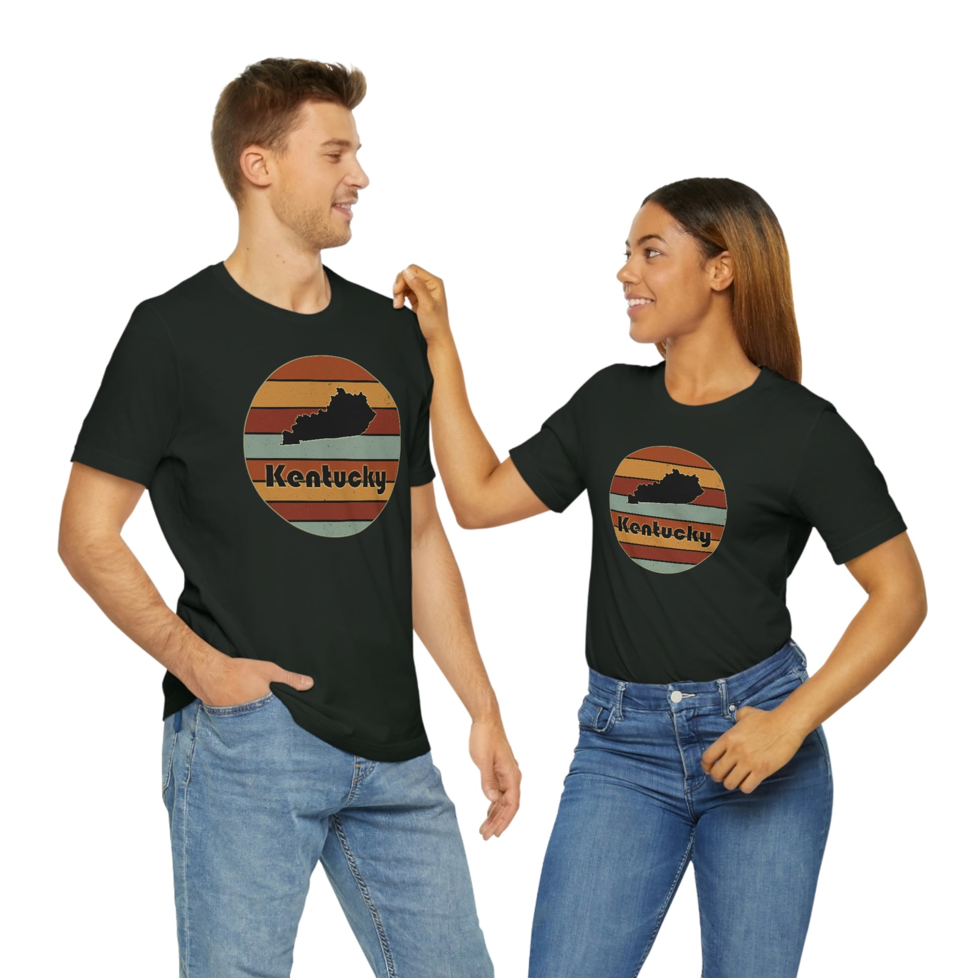 Kentucky Retro Sunset Short Sleeve T-shirt