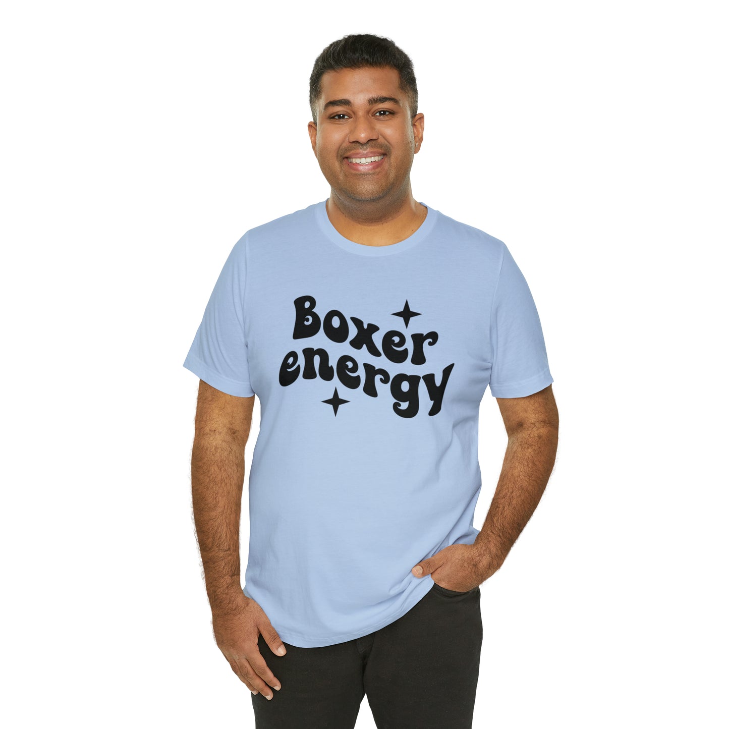 Boxer Energy Dog Short Sleeve T-shirt