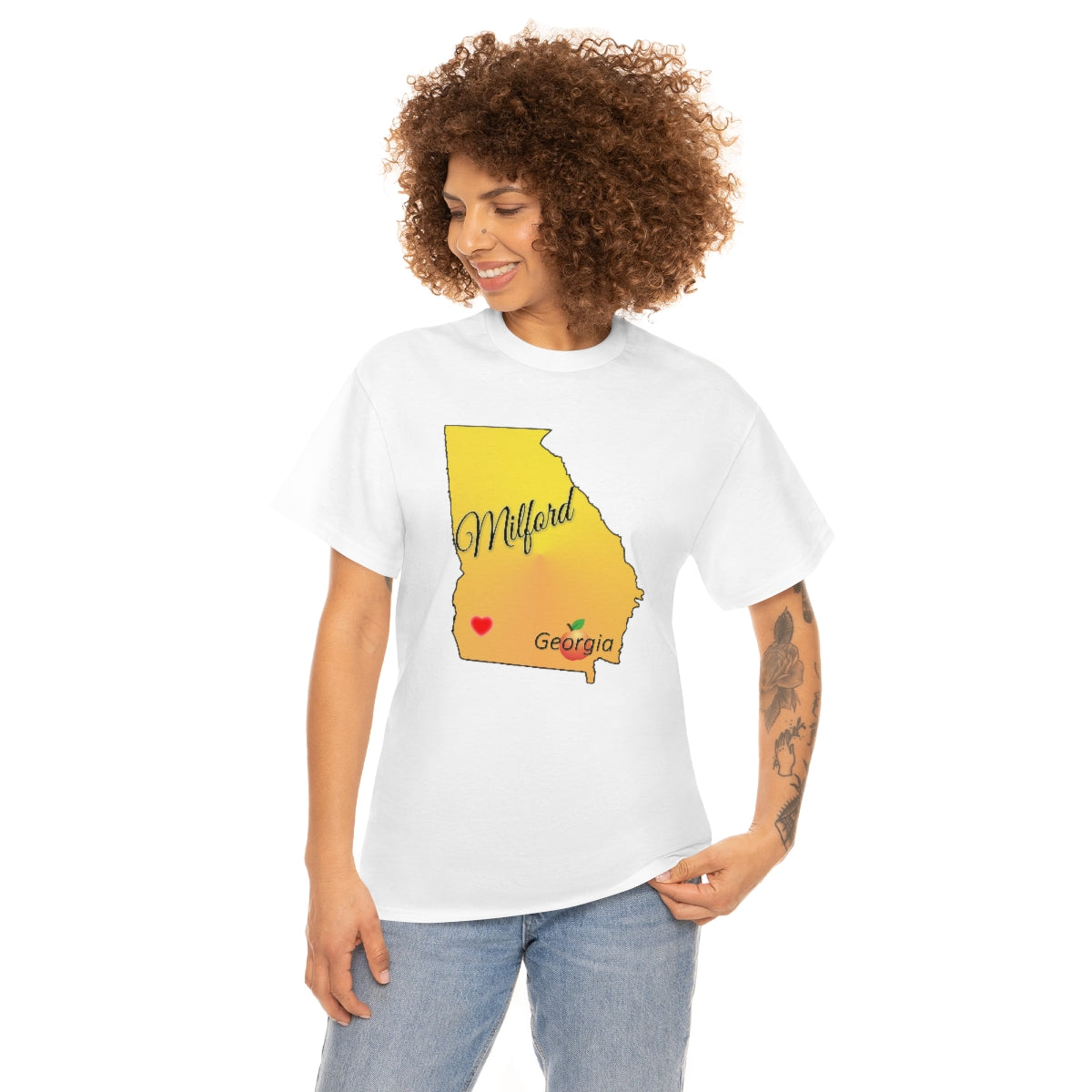 Milford Georgia Unisex Heavy Cotton Tee