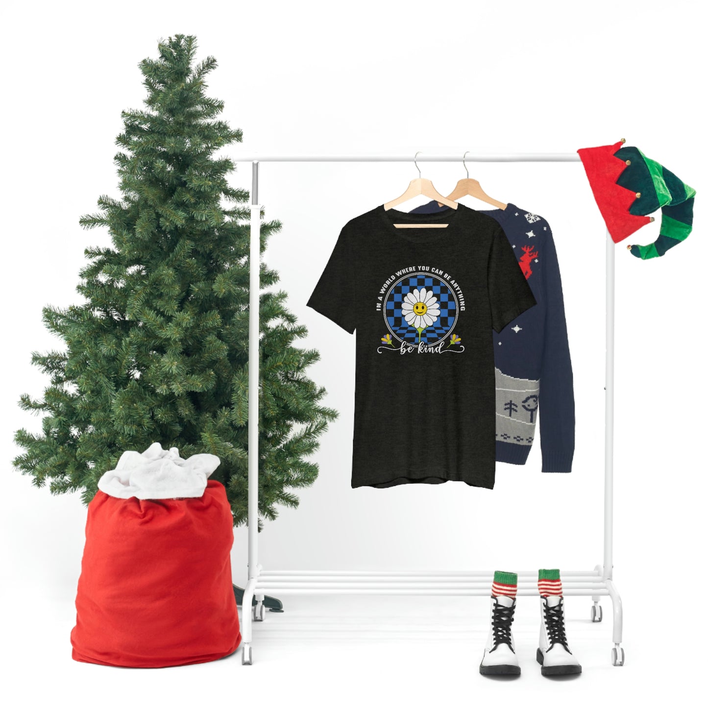 In a World Where You Can Be Everything Be Kind Unisex Jersey Short Sleeve Tee