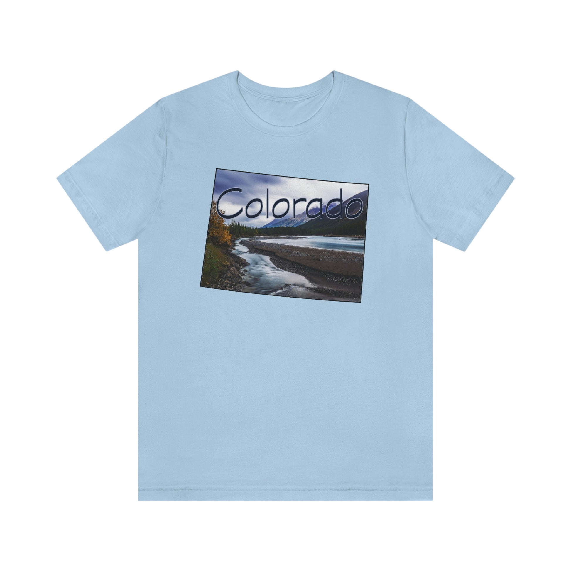 Colorado Water Unisex Jersey Short Sleeve Tee Tshirt T-shirt