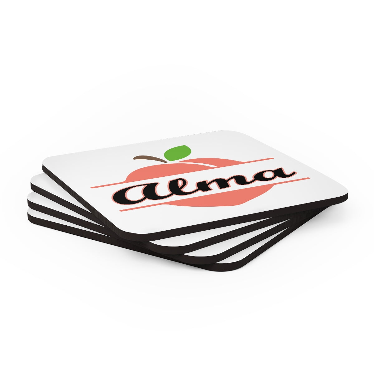 Alma Georgia Corkwood Coaster Set