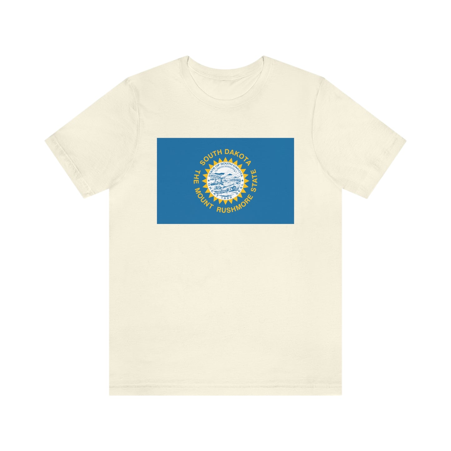 South Dakota Flag Unisex Jersey Short Sleeve Tee Tshirt T-shirt