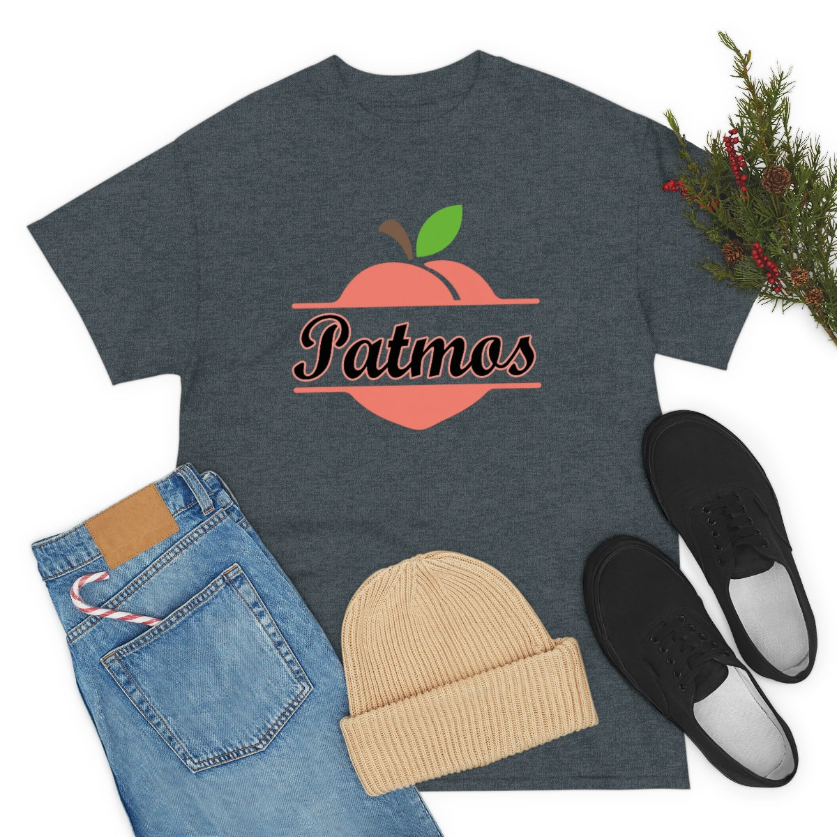 Patmos Georgia Unisex Heavy Cotton Tee