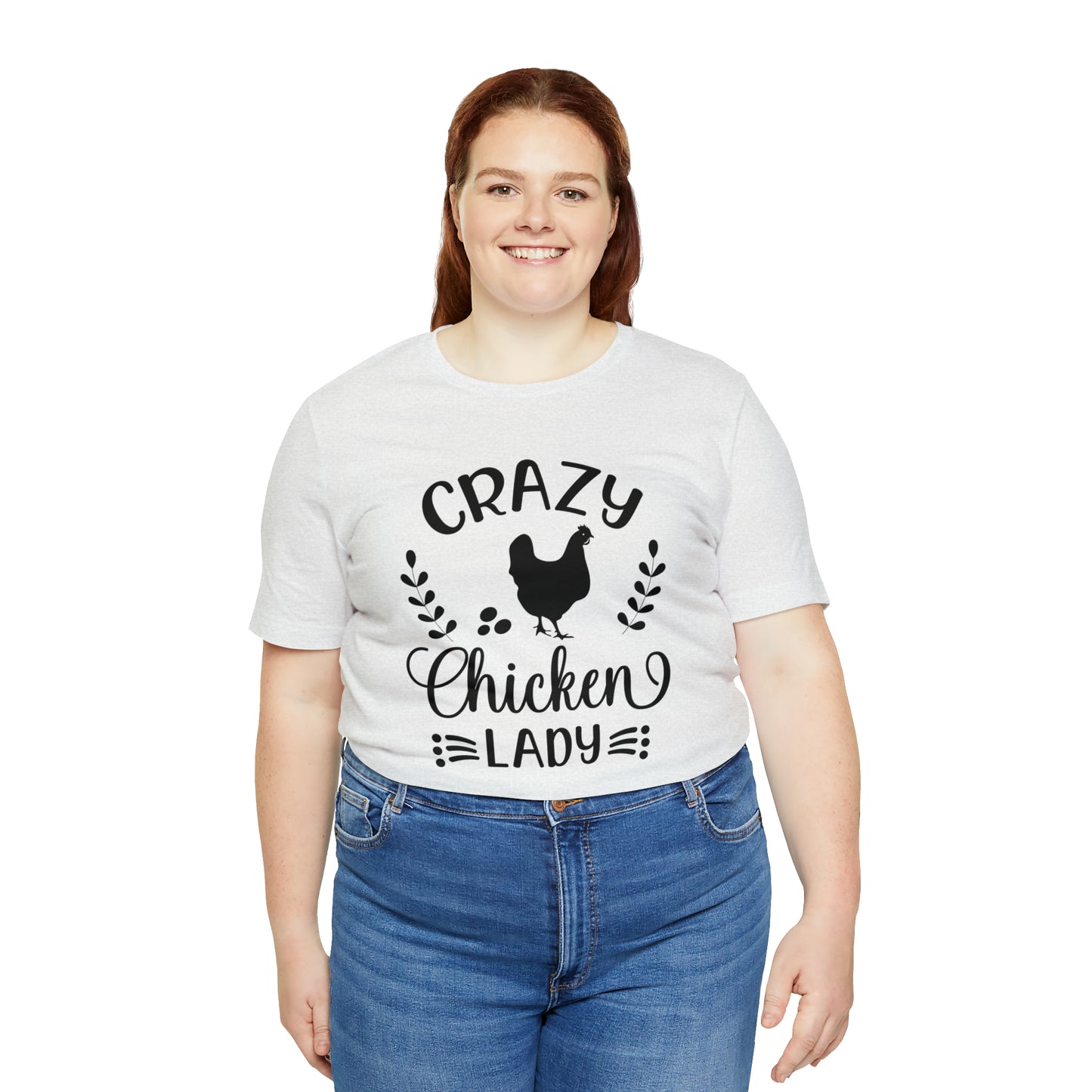 Crazy Chicken Lady Short Sleeve T-shirt