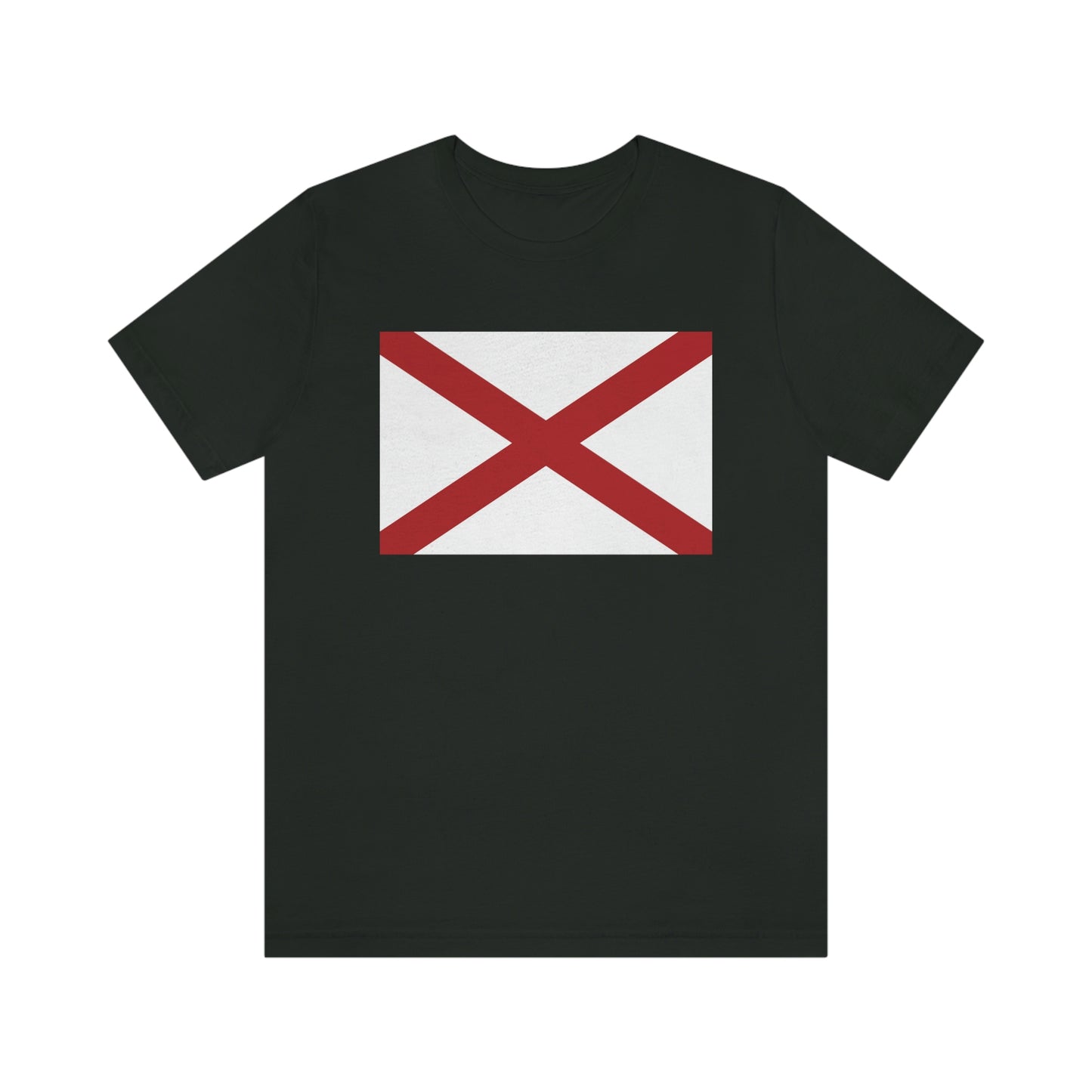 Alabama Flag Unisex Jersey Short Sleeve T-shirt