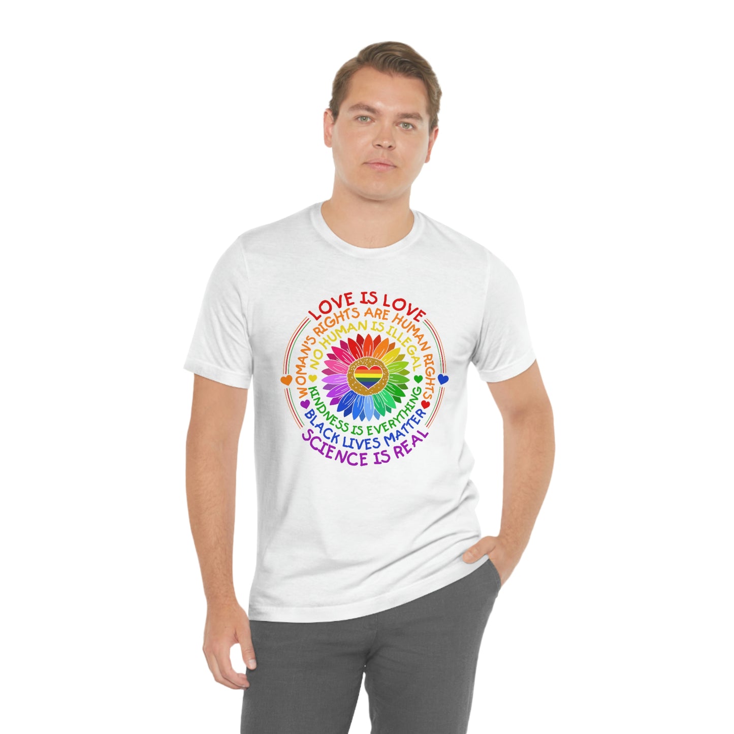 Awareness Print Unisex Jersey Short Sleeve Tee