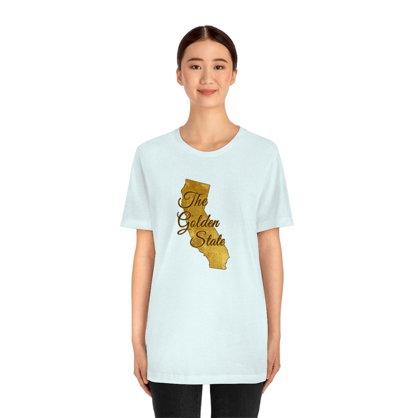 The Golden State California Unisex Jersey Short Sleeve Tee Tshirt T-shirt