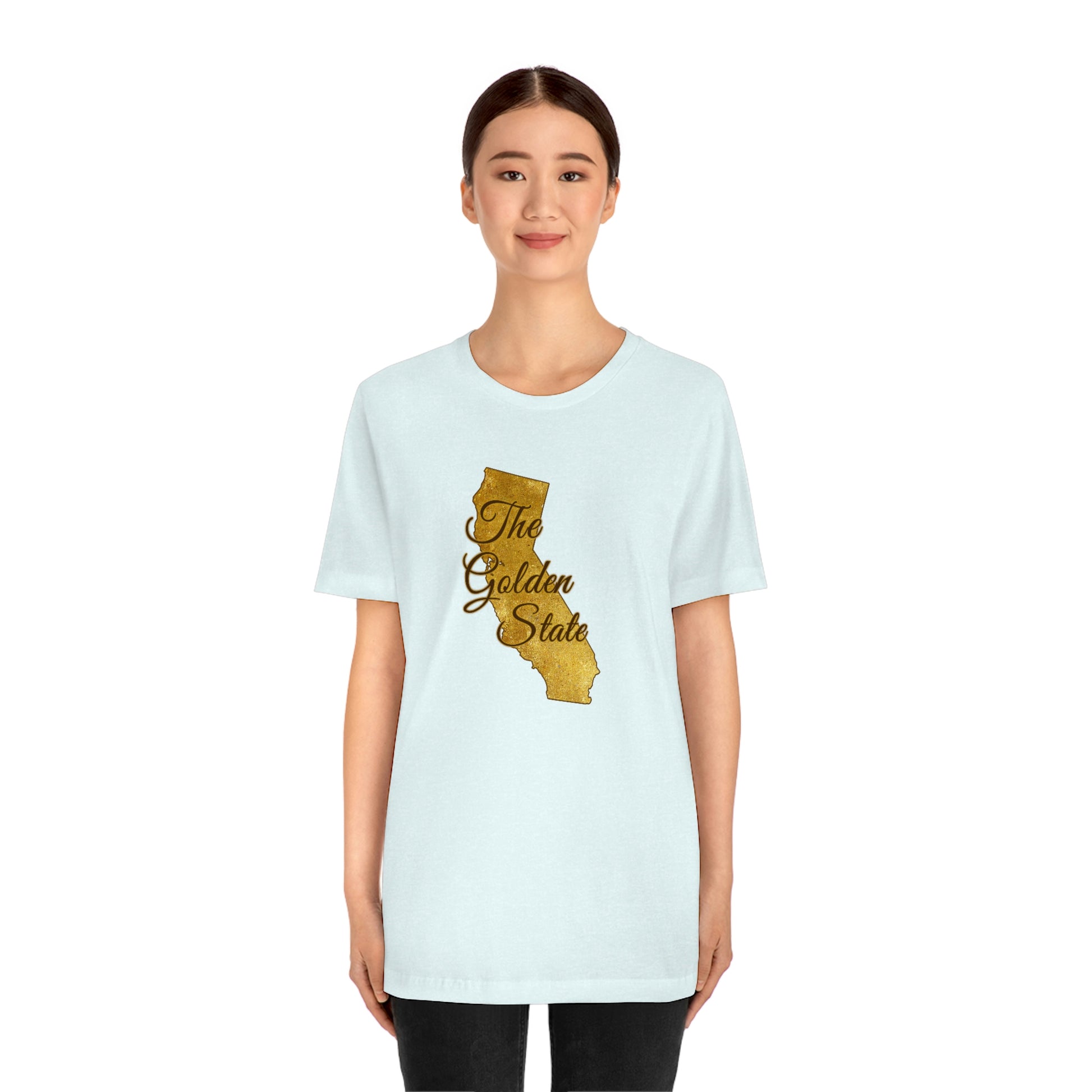 The Golden State California Unisex Jersey Short Sleeve Tee Tshirt T-shirt
