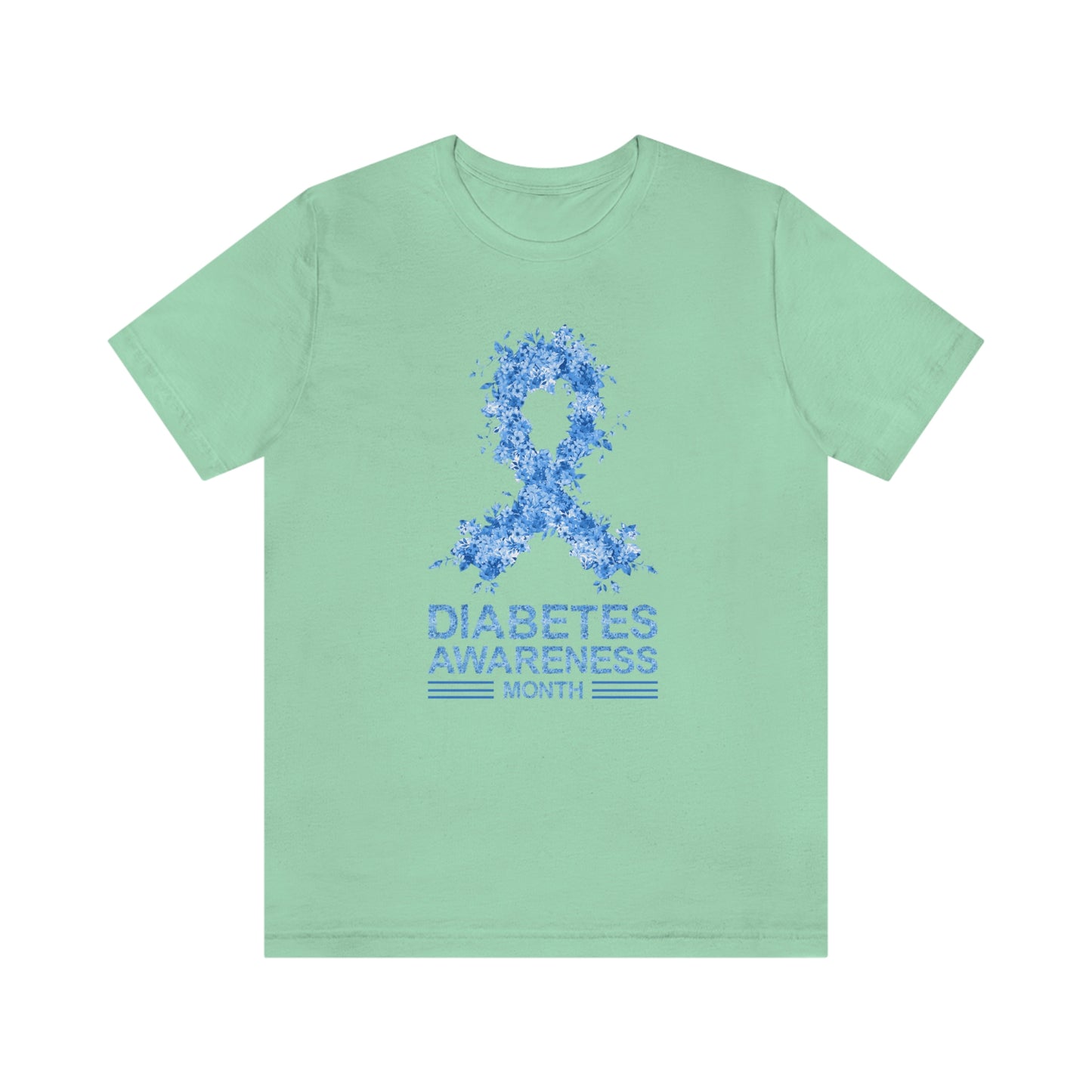 Diabetes Awareness Month Print Unisex Jersey Short Sleeve Tee