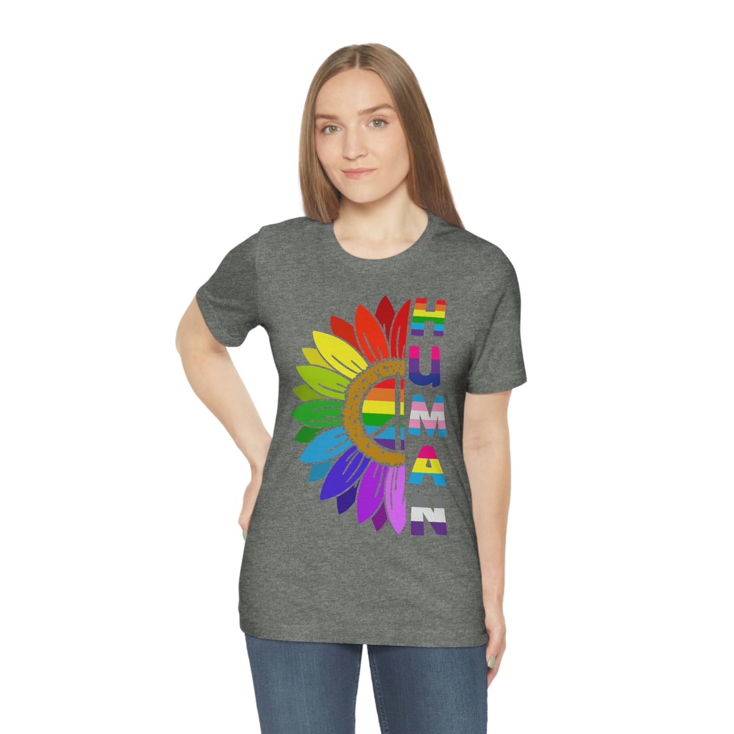 Human LGBTQIA Unisex Jersey Short Sleeve Tee