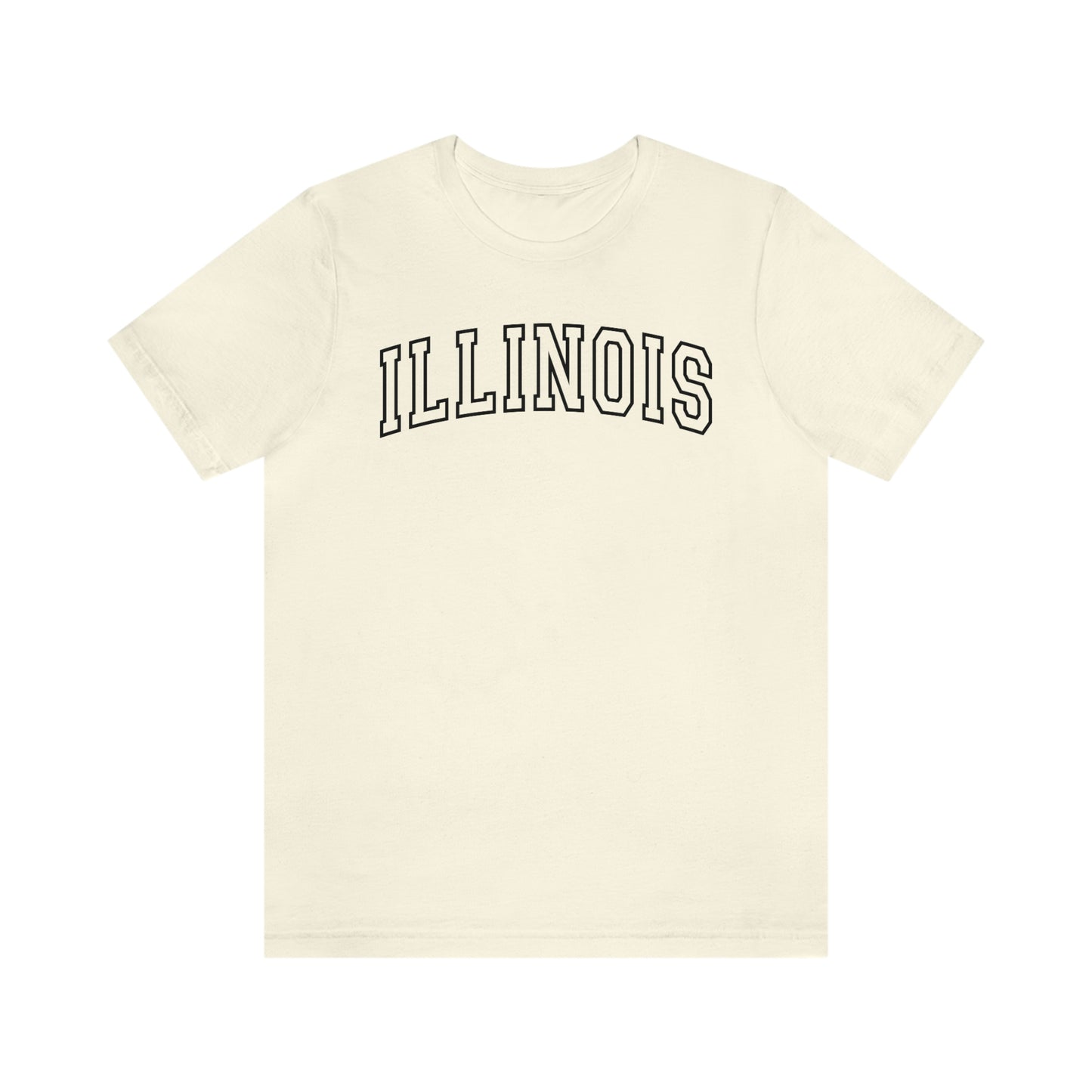 Illinois Varsity Letters Arch Short Sleeve T-shirt