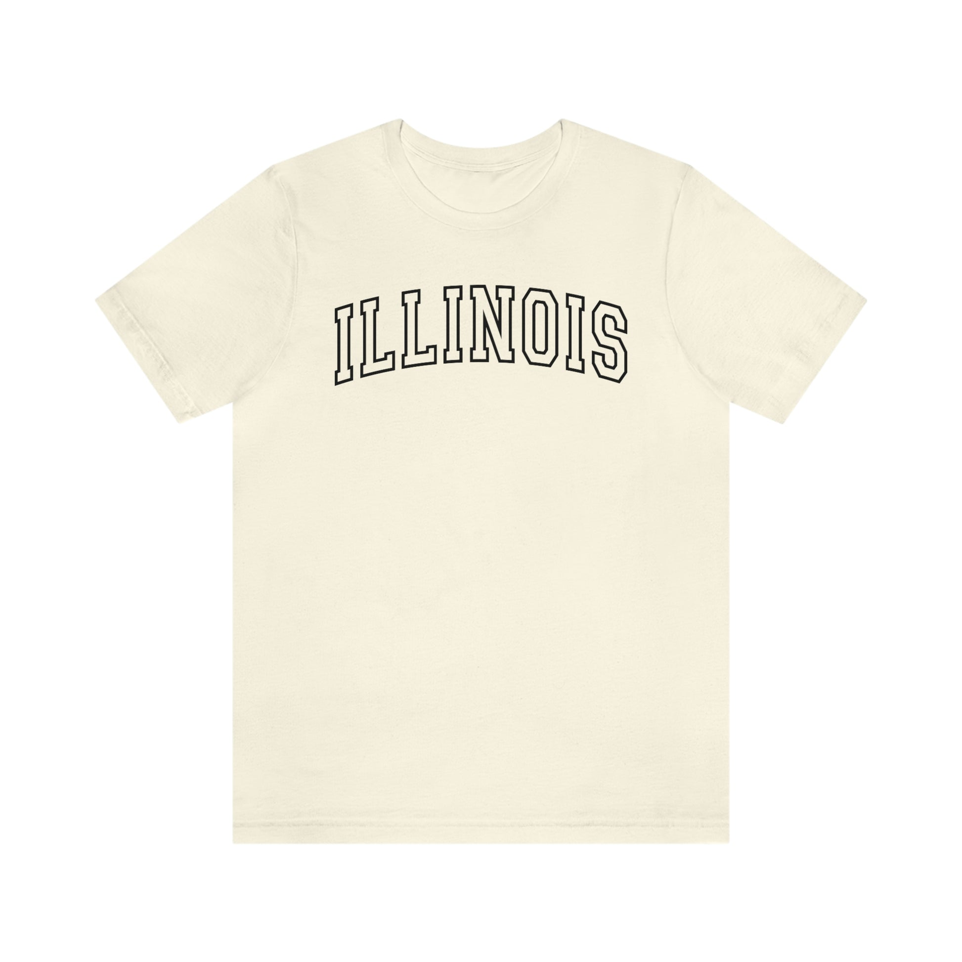 Illinois Varsity Letters Arch Short Sleeve T-shirt