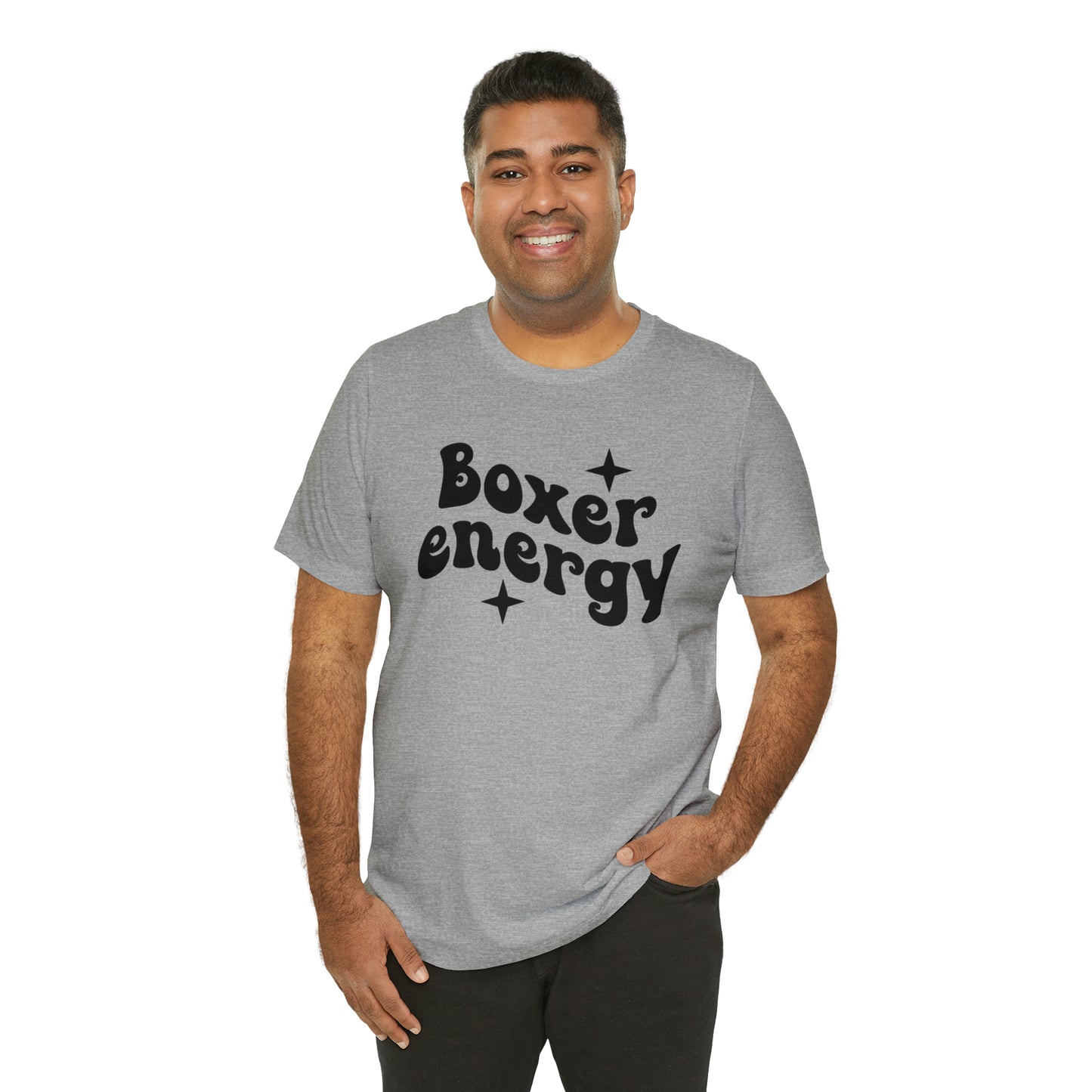 Boxer Energy Dog Short Sleeve T-shirt