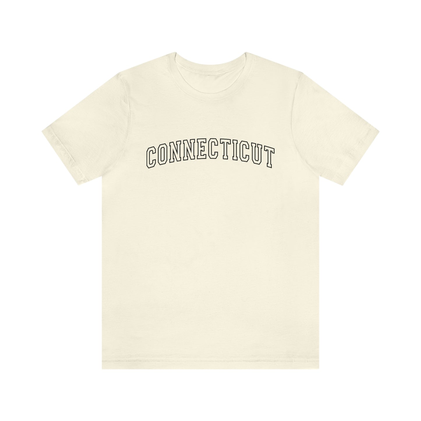 Connecticut Varsity Letters Arch Short Sleeve T-shirt