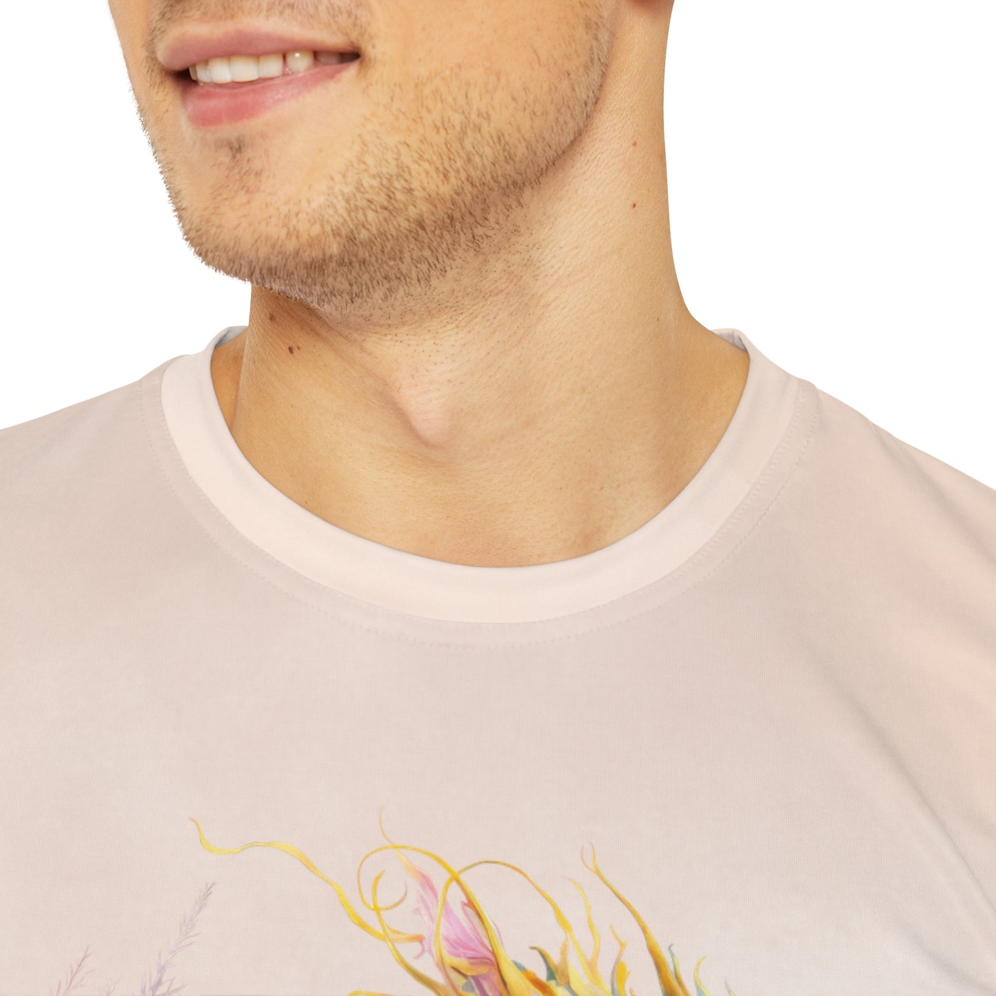 Dragon on Watercolor Background T-shirt
