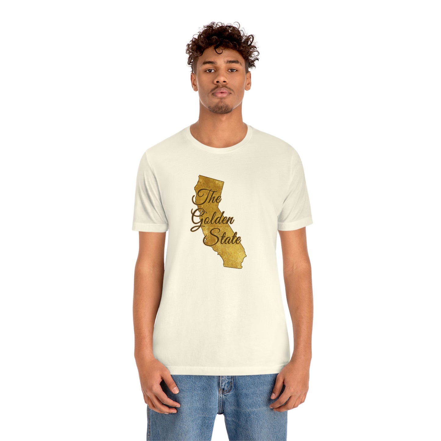 The Golden State California Unisex Jersey Short Sleeve Tee Tshirt T-shirt