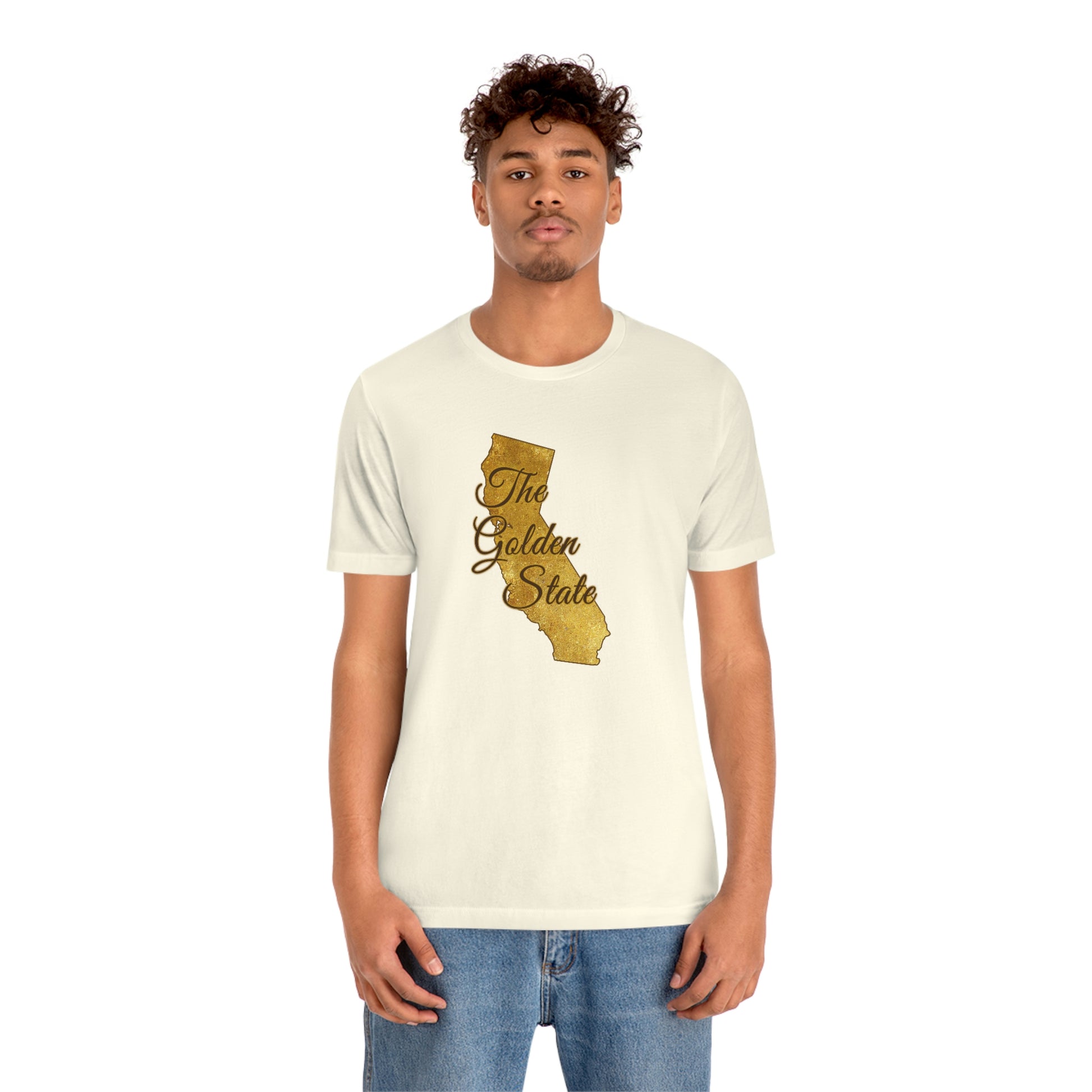 The Golden State California Unisex Jersey Short Sleeve Tee Tshirt T-shirt