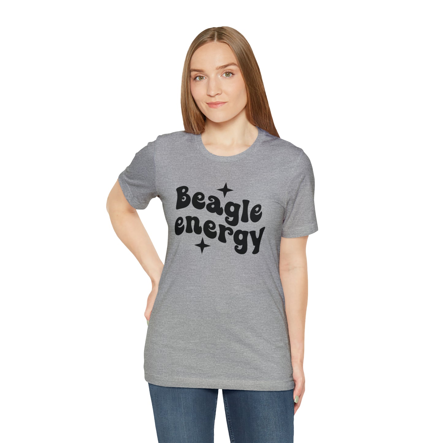 Beagle Energy Dog Short Sleeve T-shirt