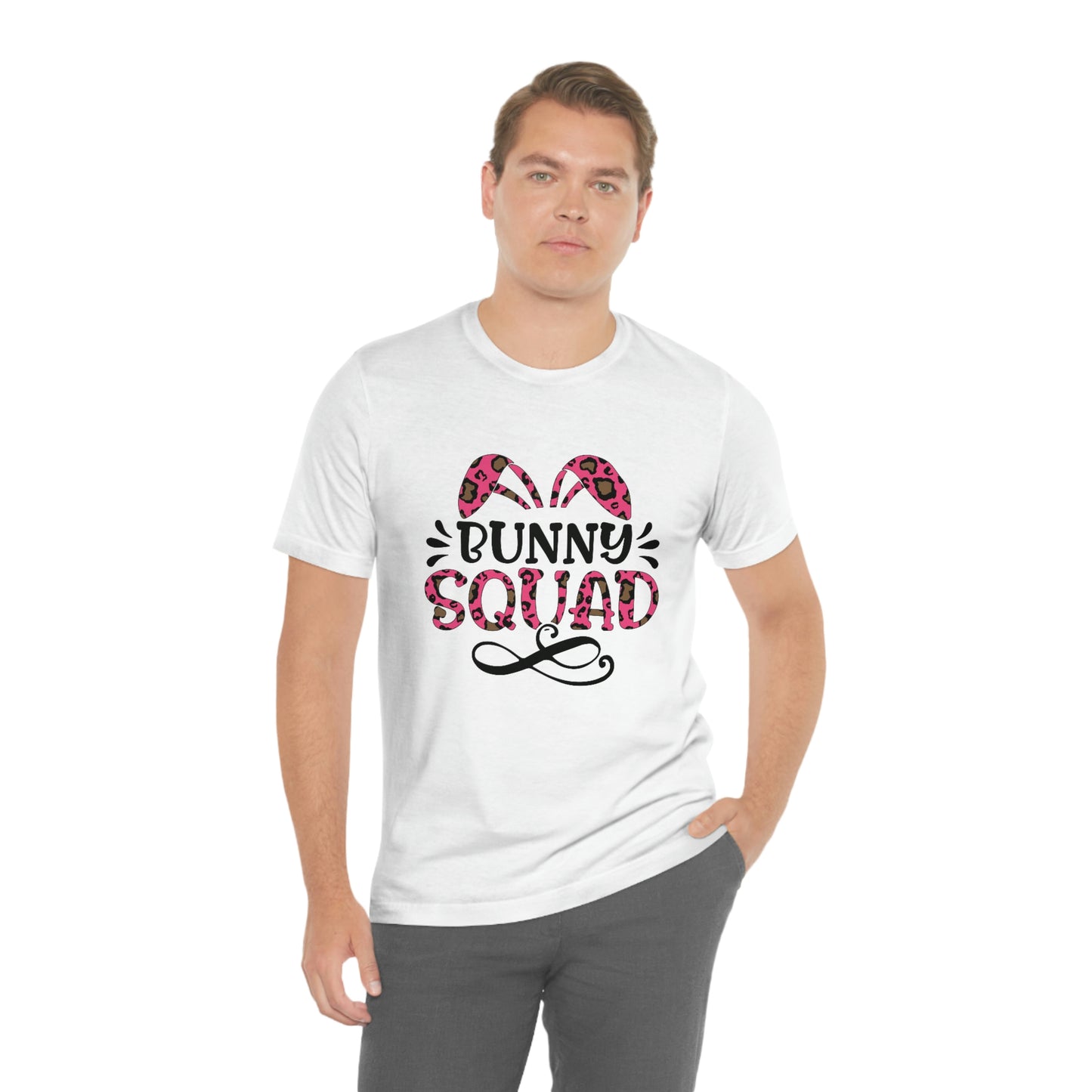 Bunny Squad Spring Easter Unisex Jersey Short Sleeve Tee