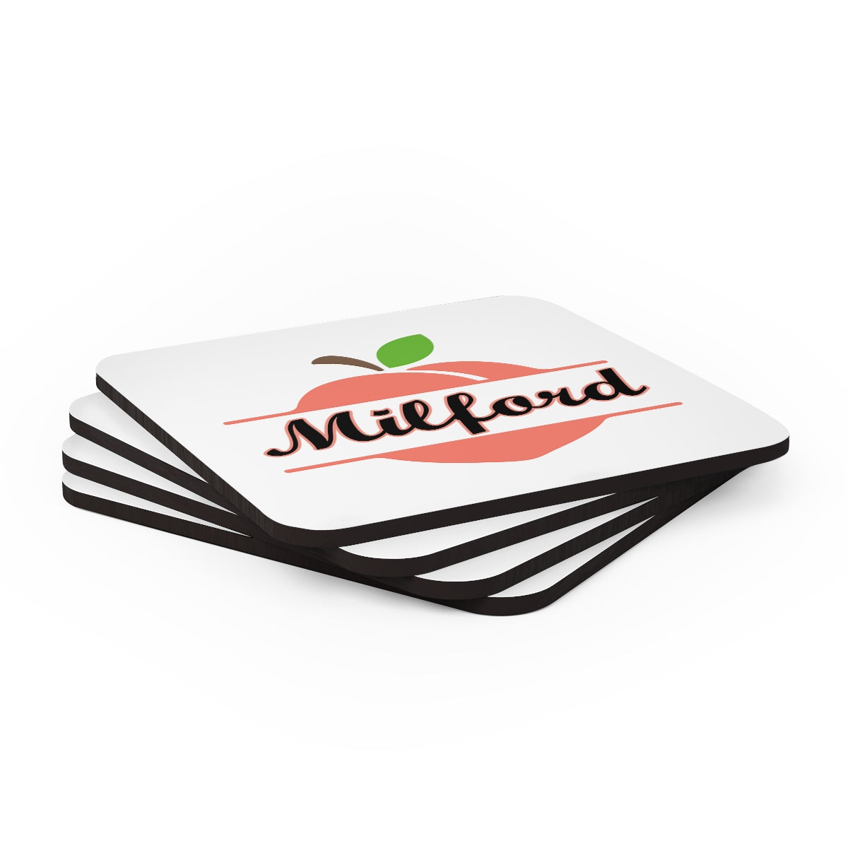 Milford Georgia Corkwood Coaster Set