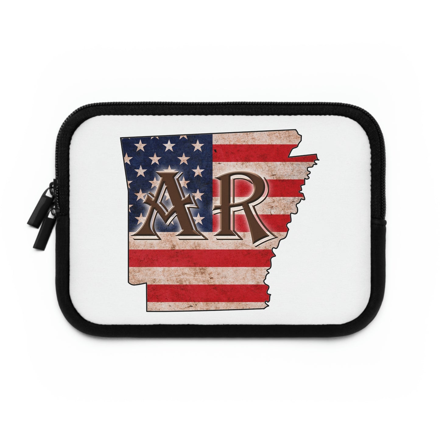 Arkansas US Flag AR Laptop Sleeve