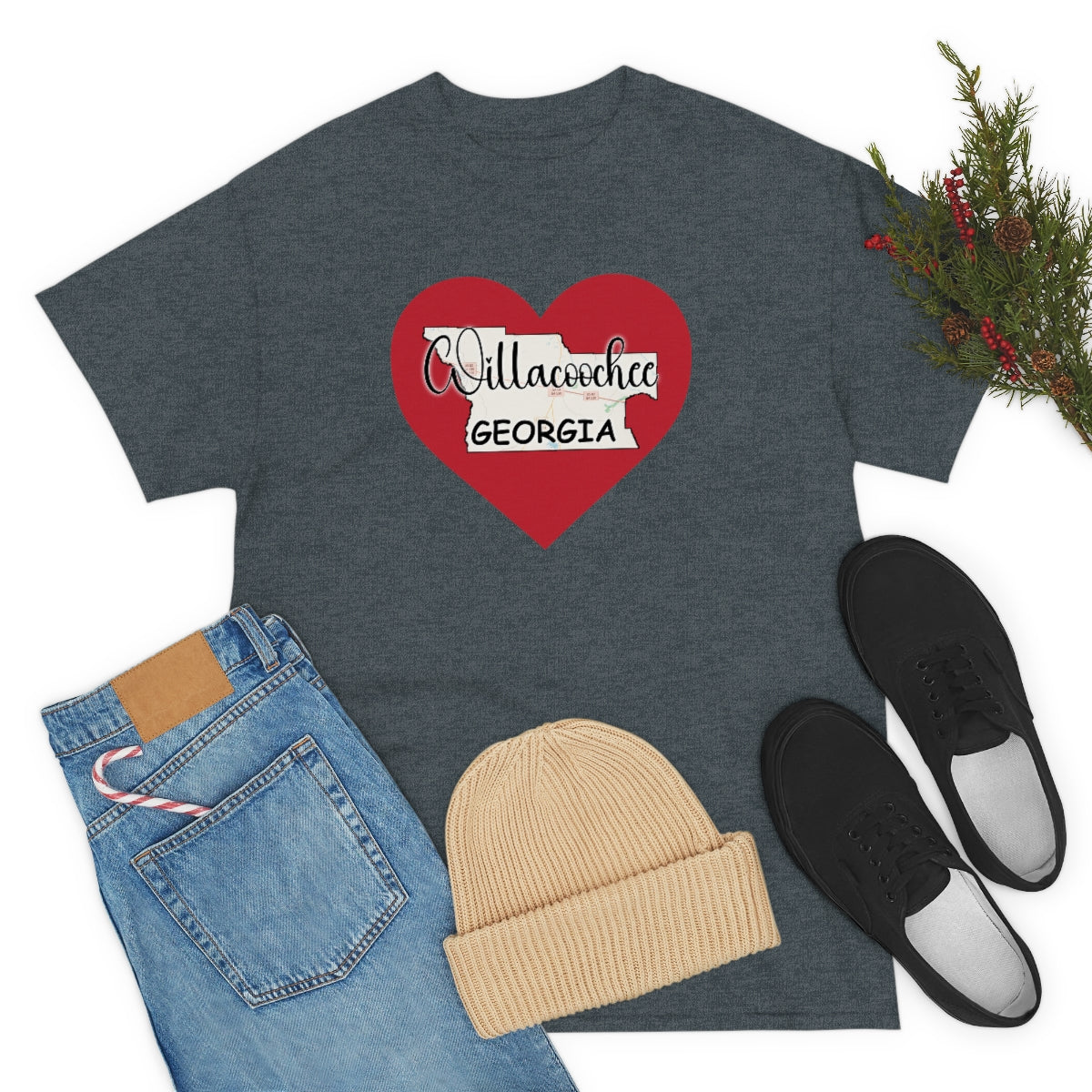Willacoochee Georgia Unisex Heavy Cotton Tee