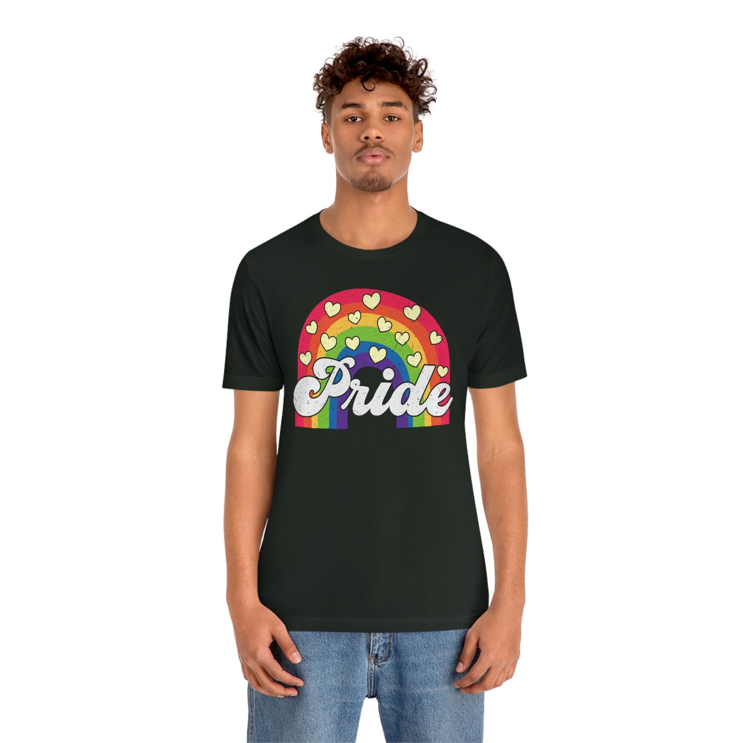 Pride Rainbow LGBTQIA Unisex Jersey Short Sleeve Tee